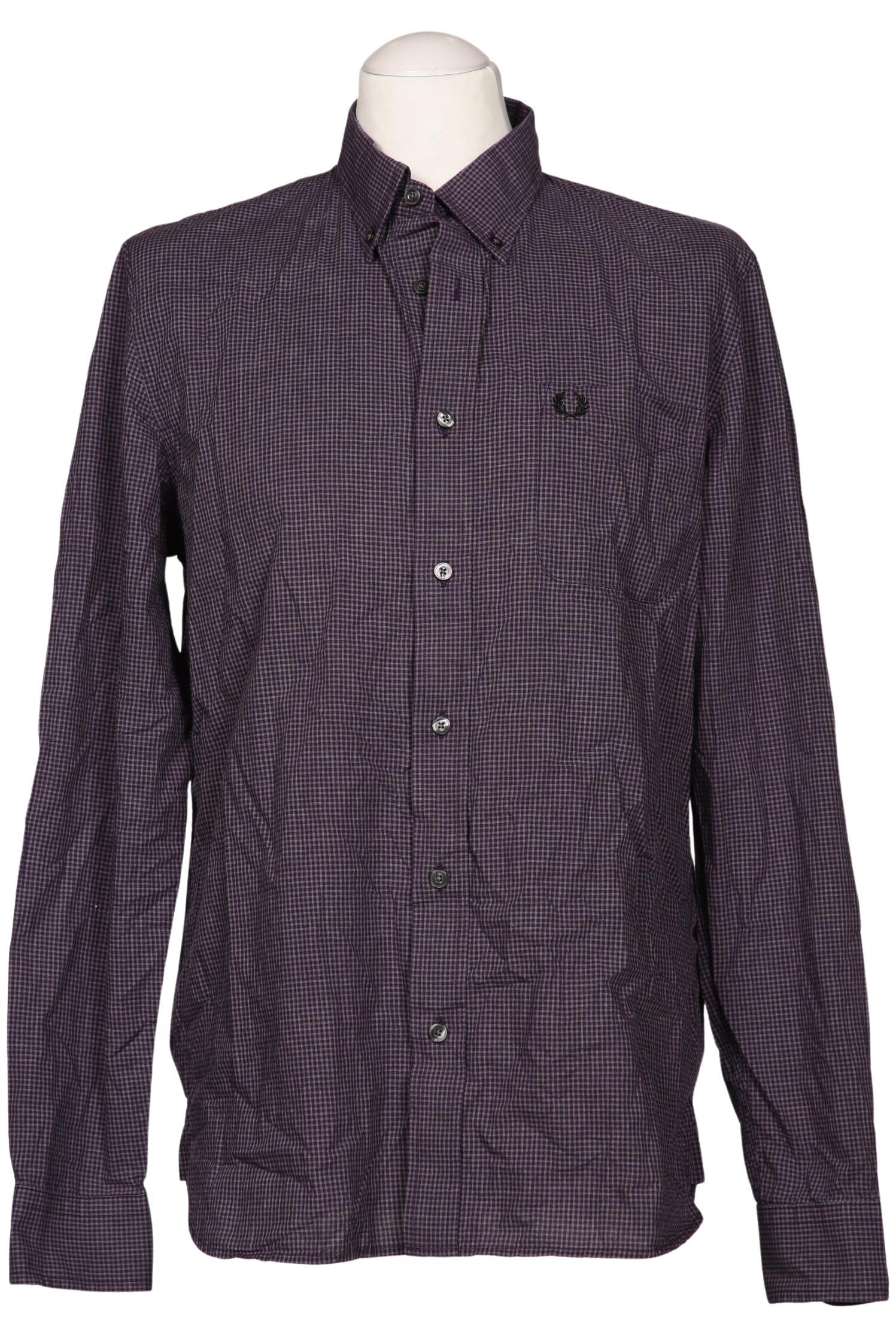 

Fred Perry Herren Hemd, flieder, Gr. 52