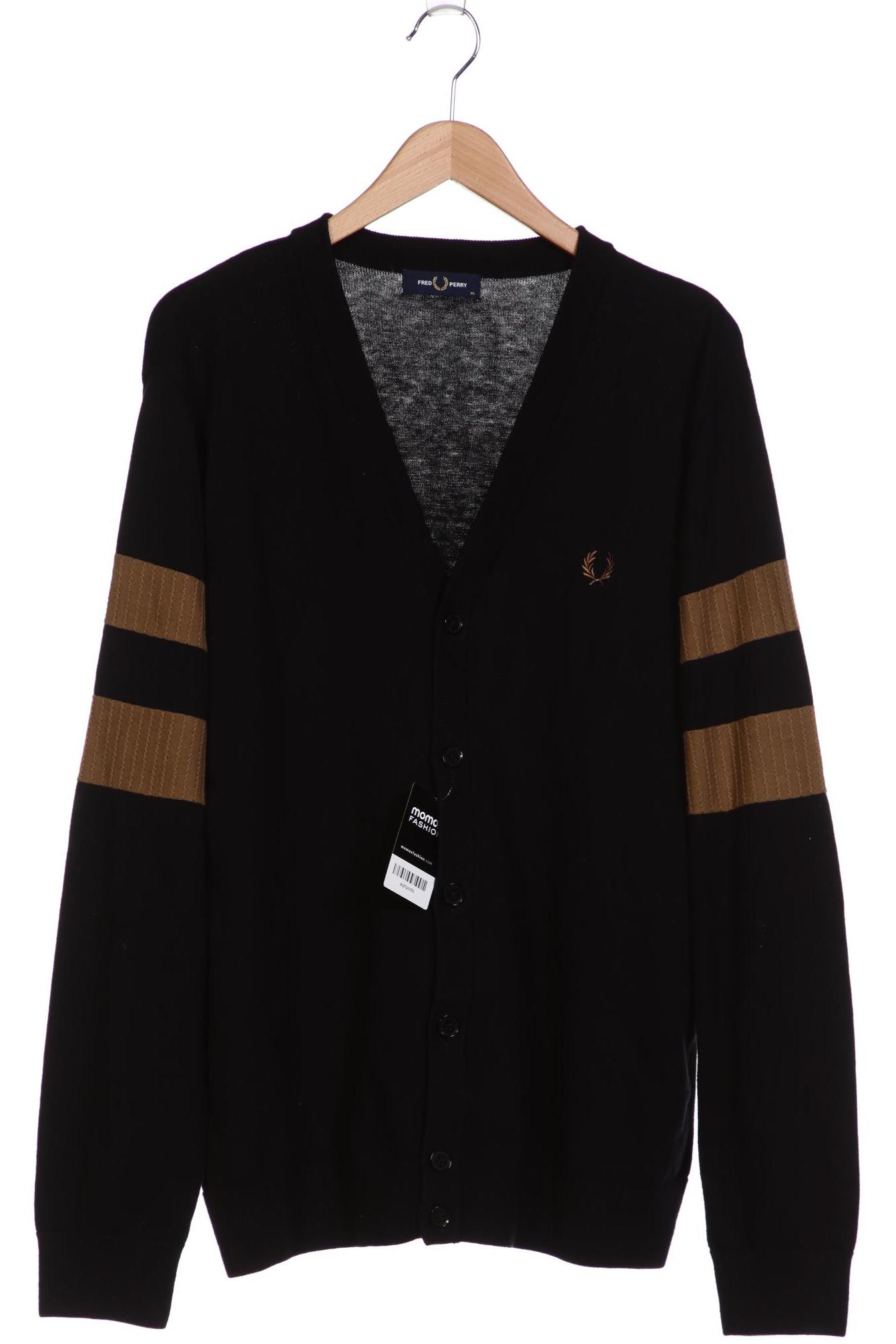 

Fred Perry Herren Strickjacke, schwarz, Gr. 54