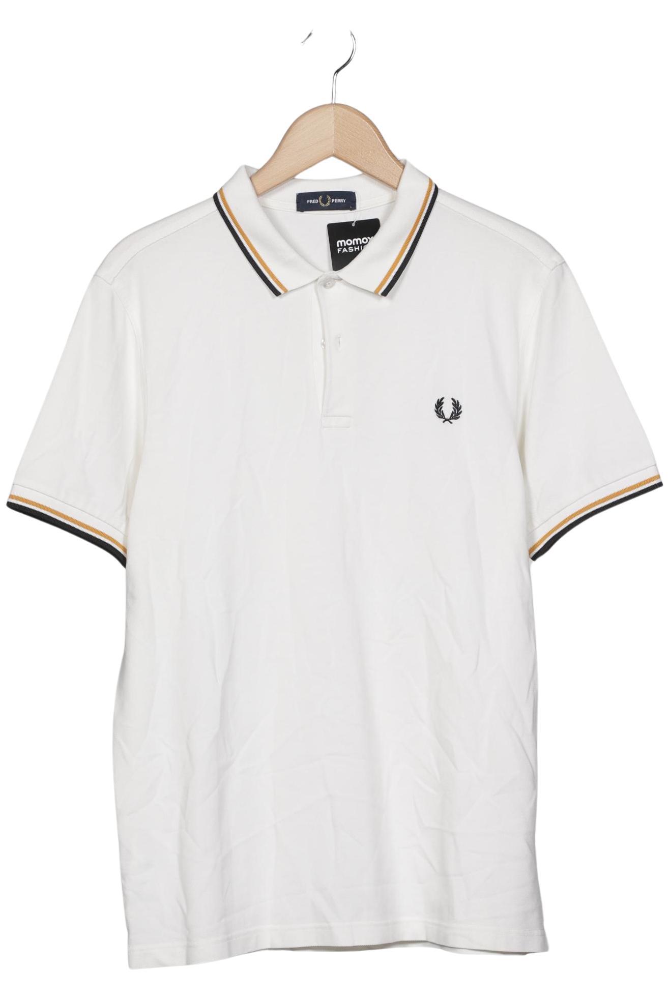 Thumbnail - Fred Perry Herren Poloshirt, weiß, Gr. 52
