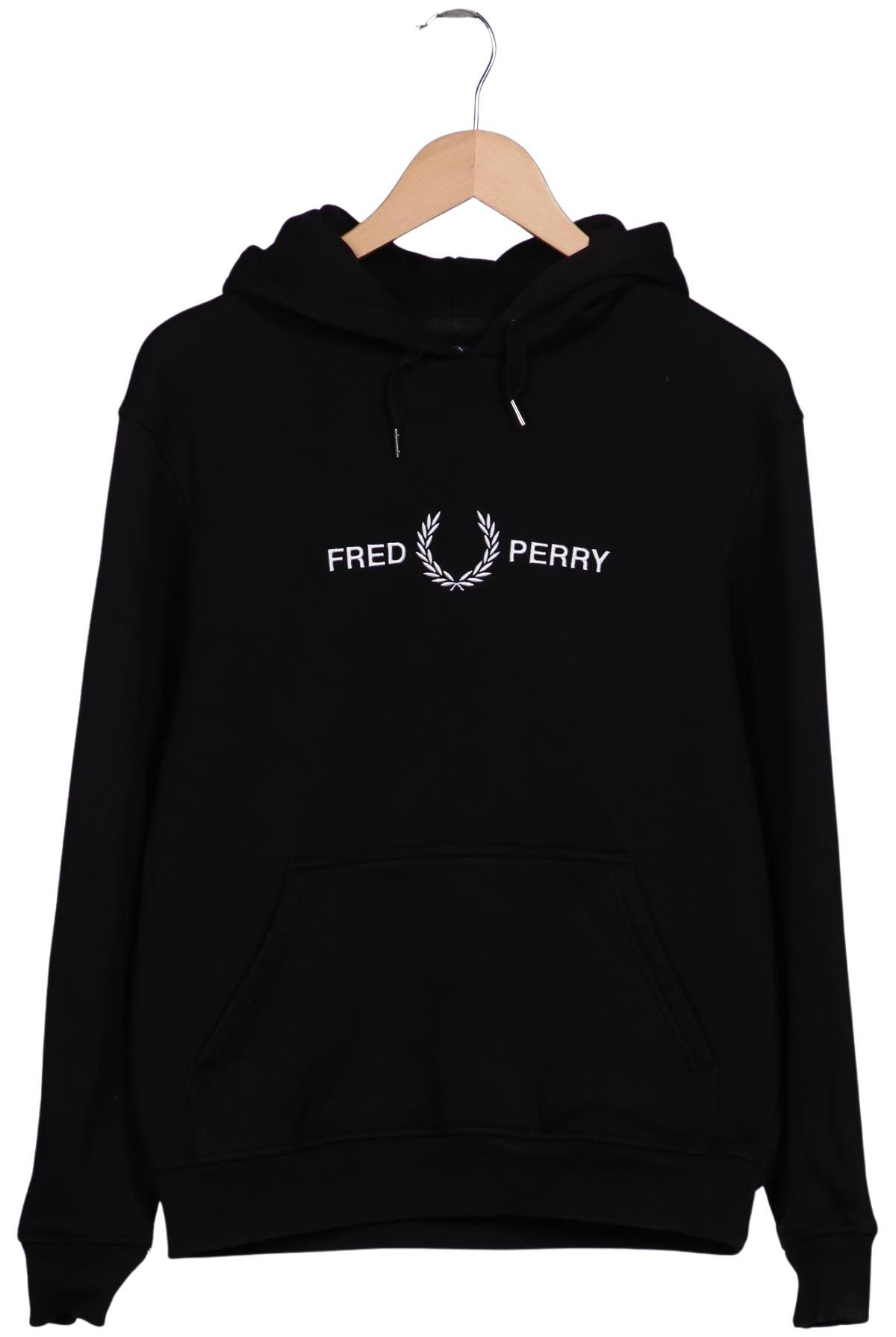 

Fred Perry Herren Kapuzenpullover, schwarz, Gr. 48