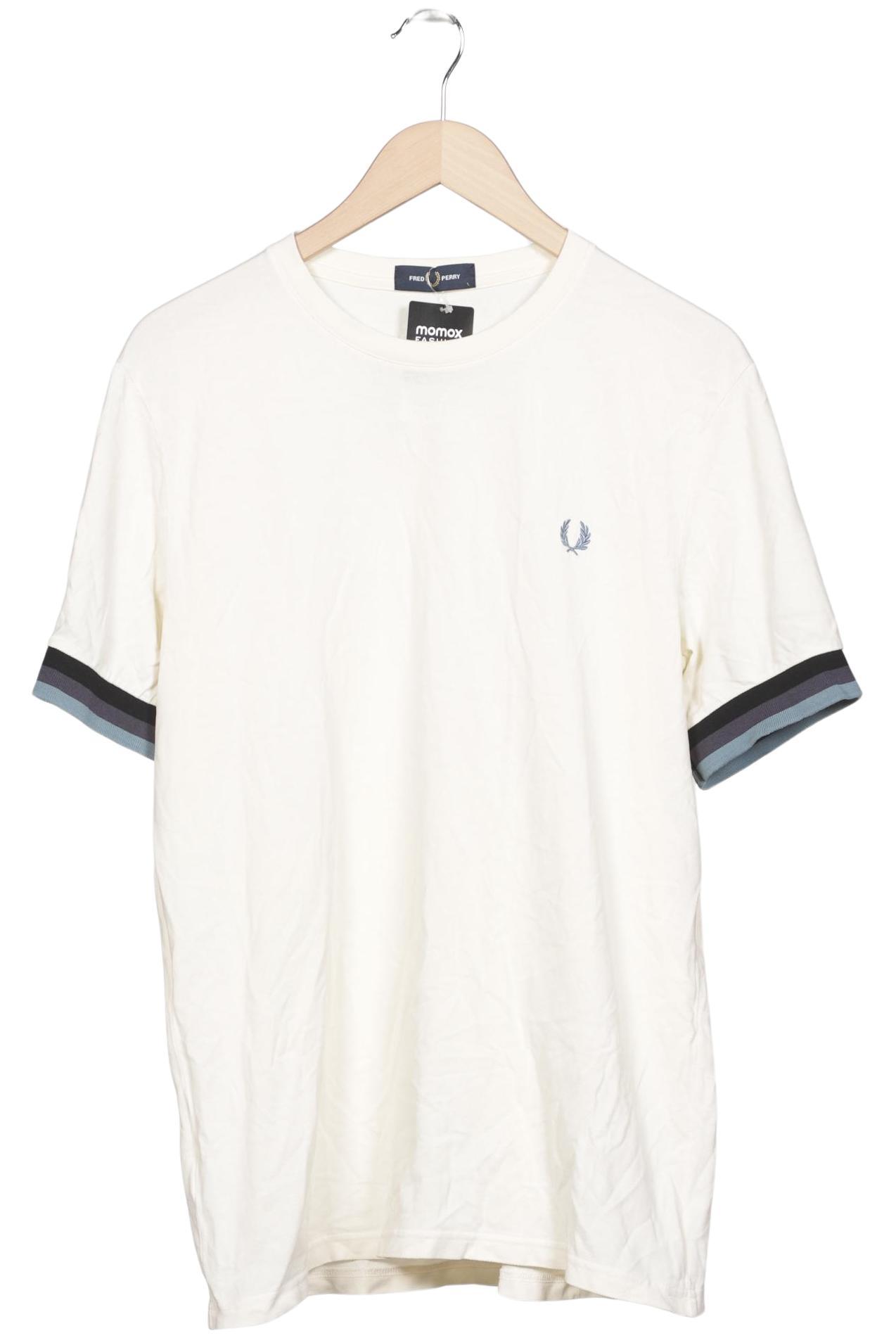 

Fred Perry Herren T-Shirt, cremeweiß, Gr. 52