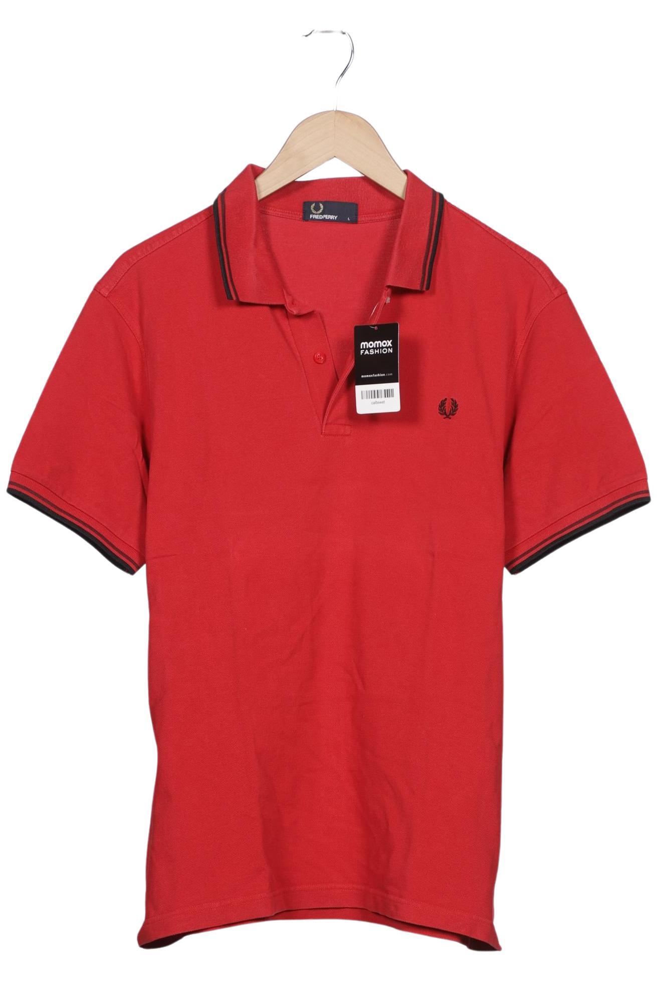 

Fred Perry Herren Poloshirt, rot, Gr. 52