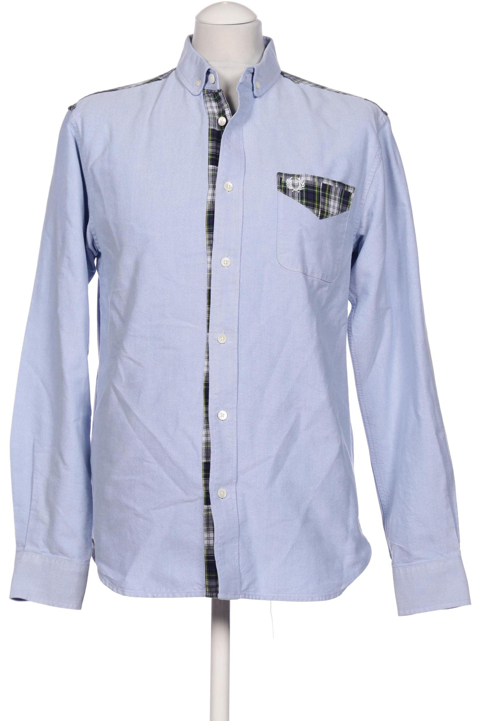

Fred Perry Herren Hemd, blau, Gr. 48