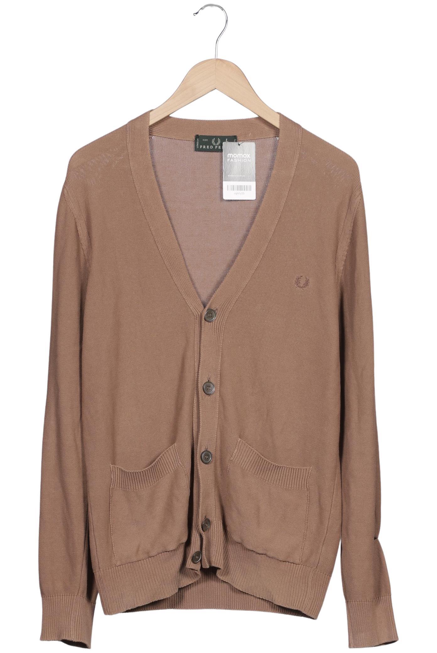 

Fred Perry Herren Strickjacke, braun, Gr. 52