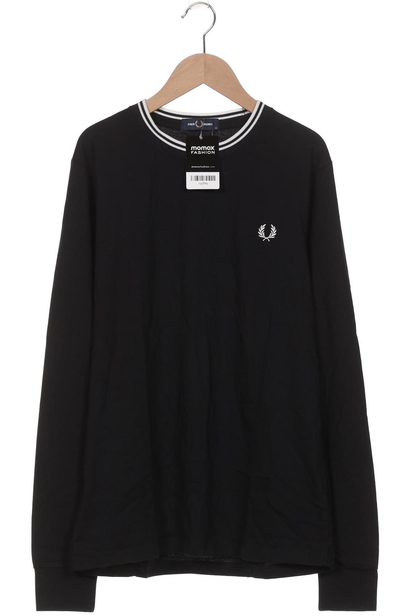 

Fred Perry Herren Langarmshirt, schwarz, Gr. 48