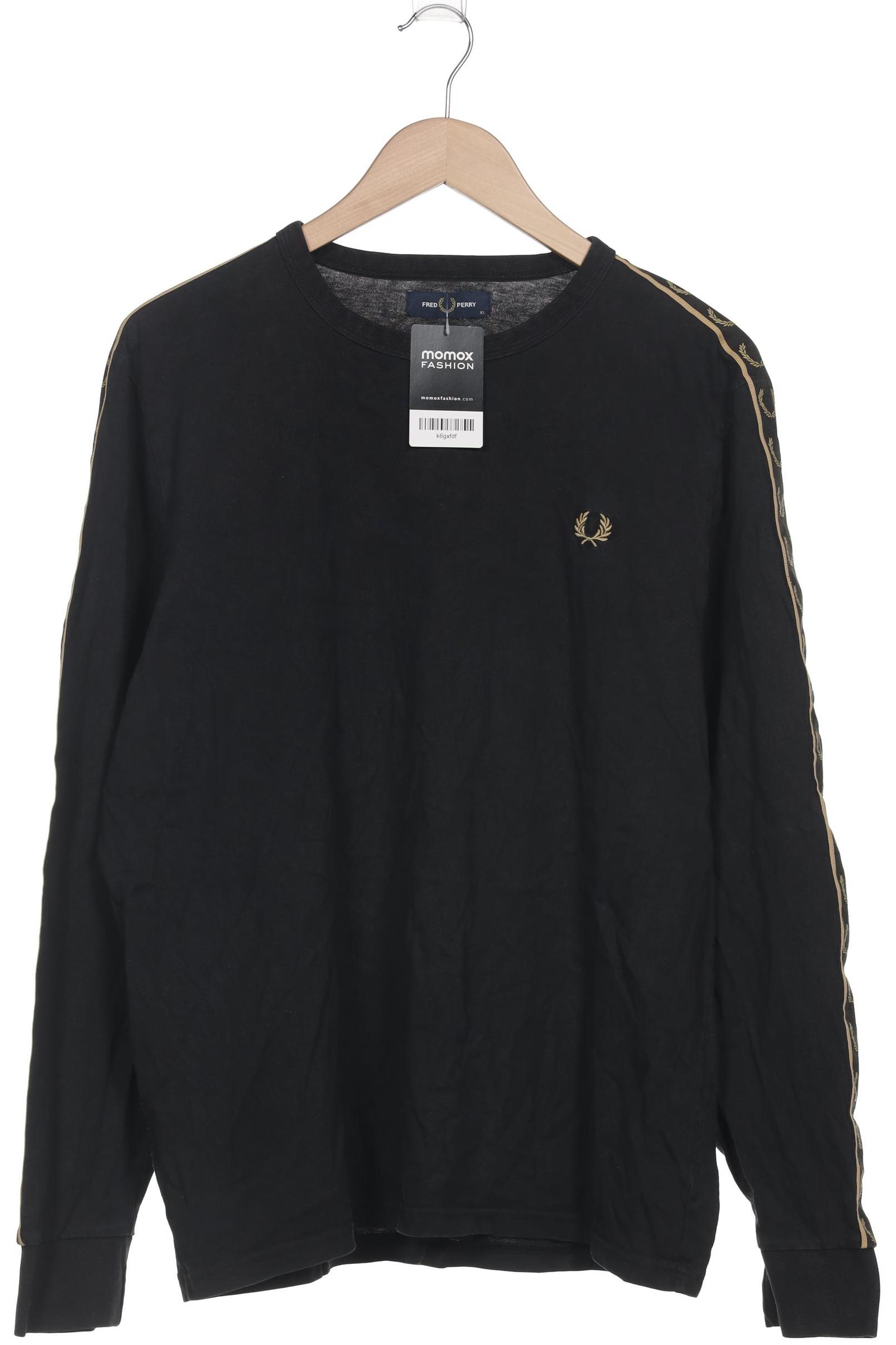 

Fred Perry Herren Langarmshirt, schwarz, Gr. 54