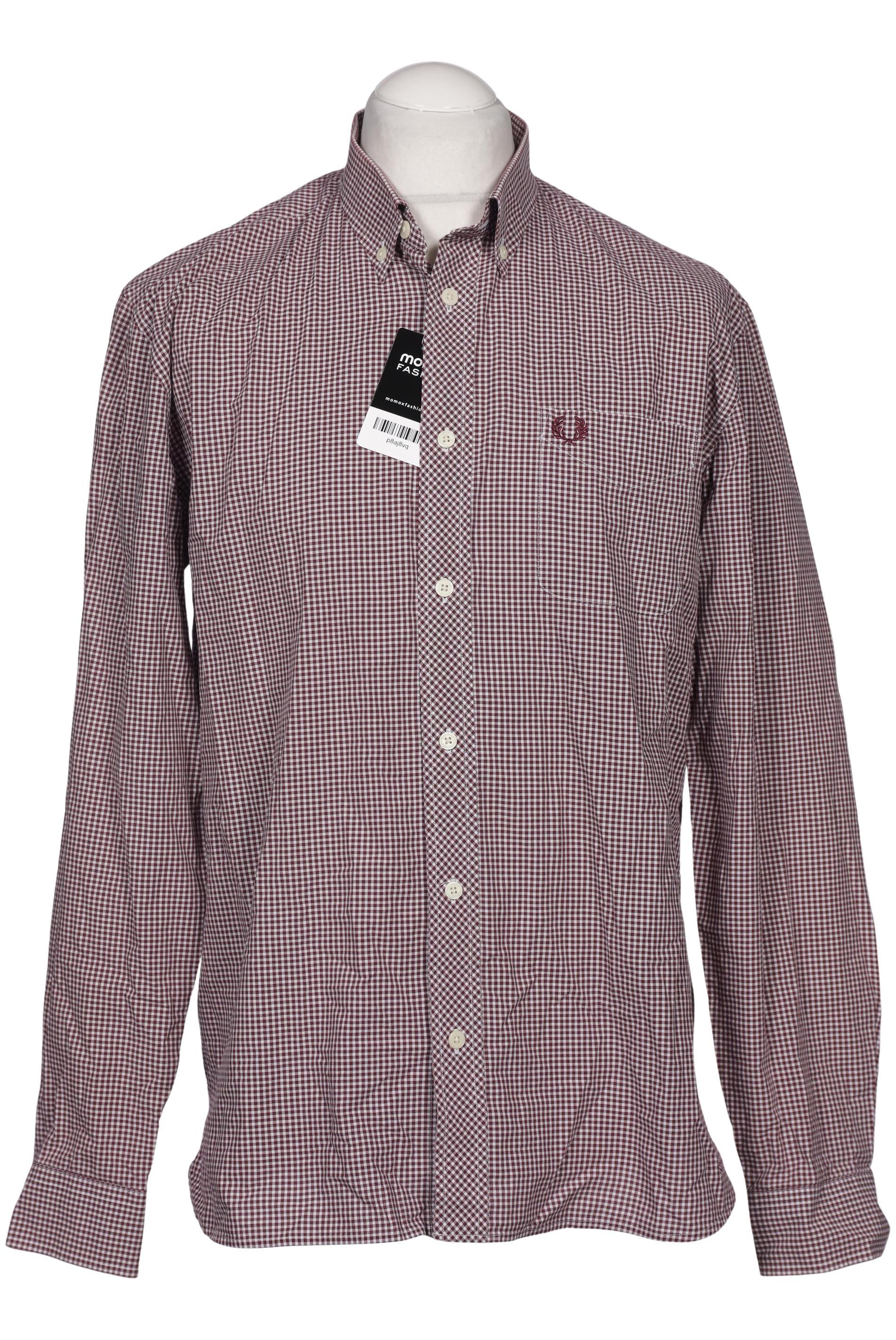 

Fred Perry Herren Hemd, bordeaux, Gr. 52