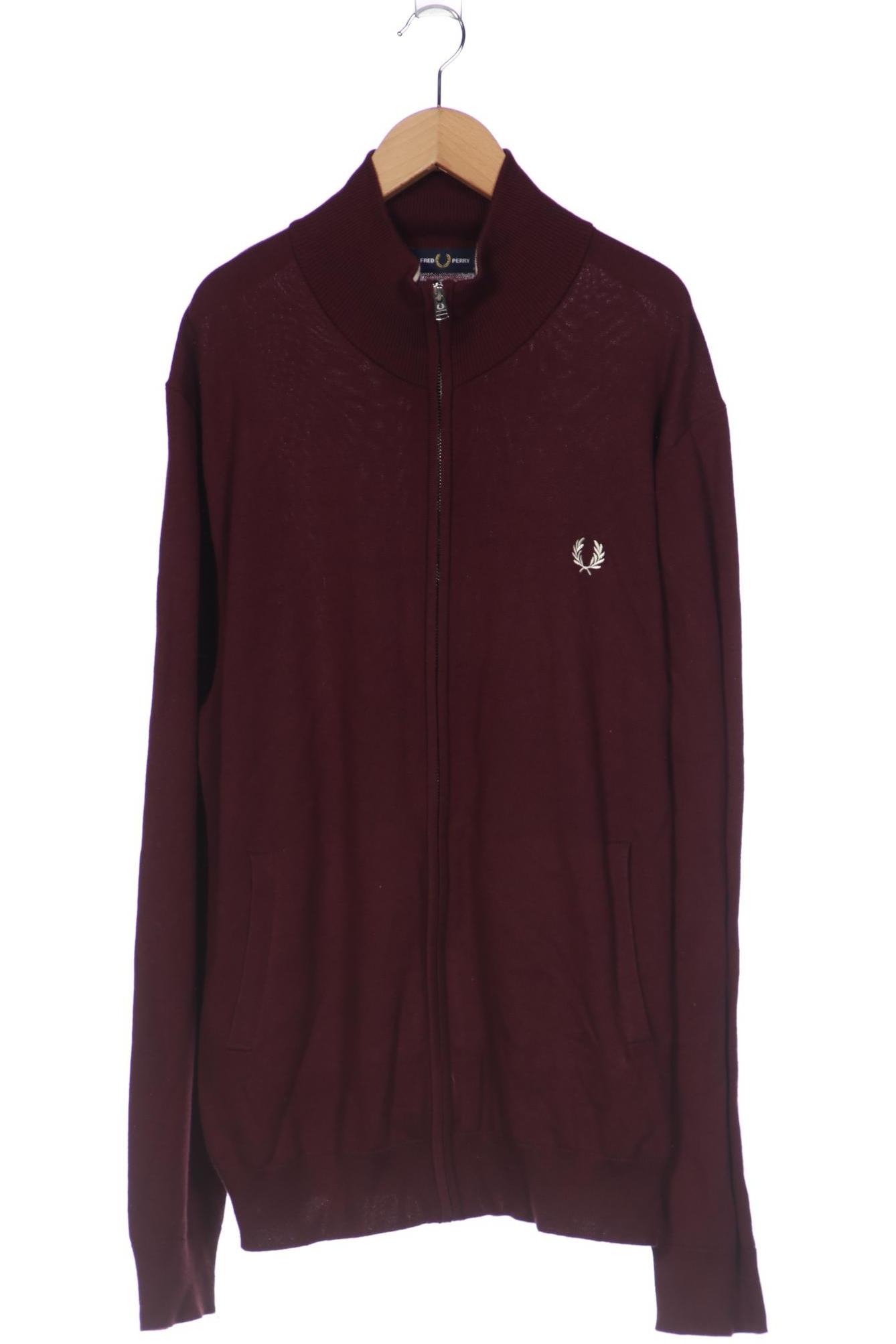 

Fred Perry Herren Strickjacke, bordeaux