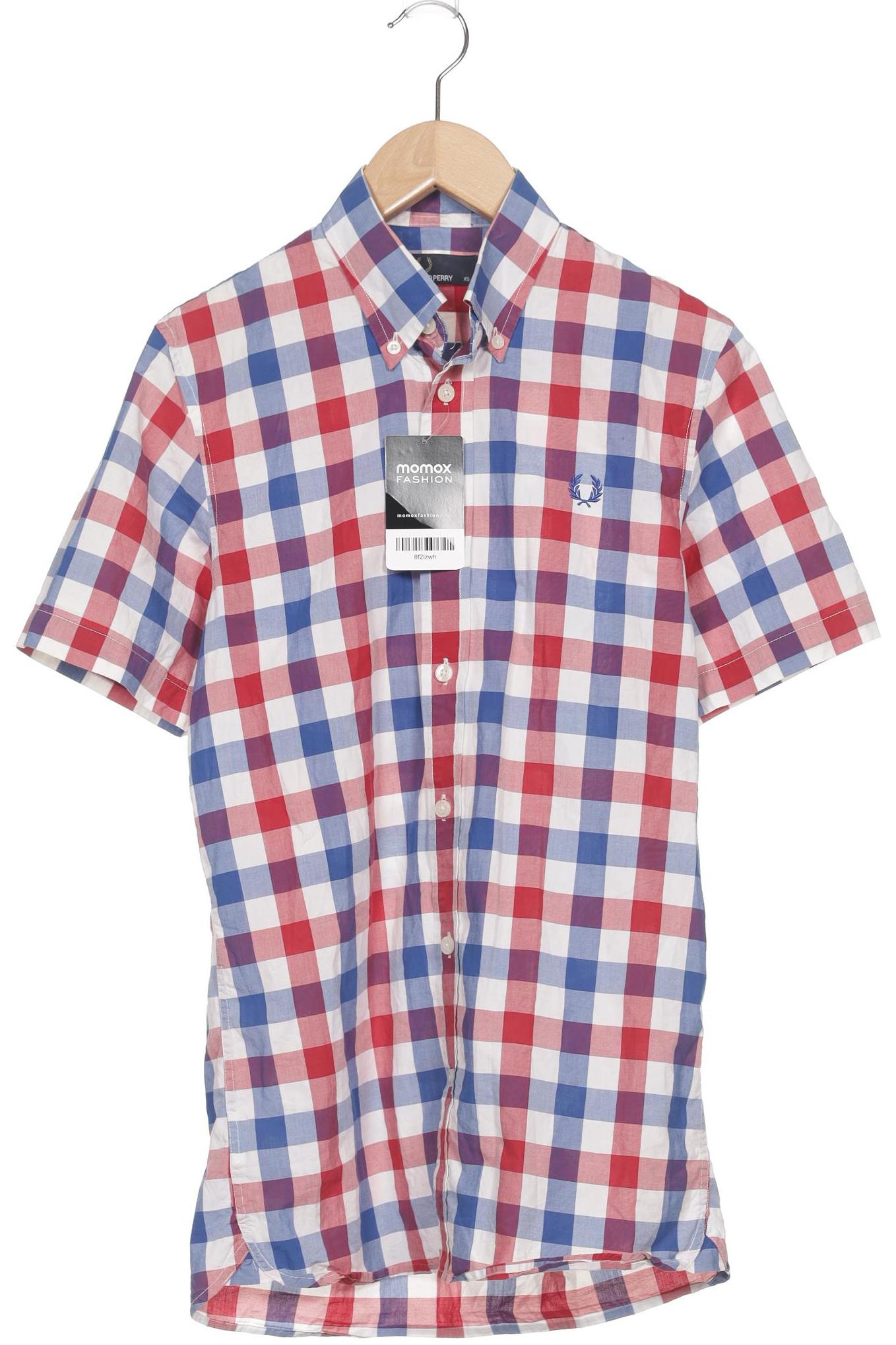 Thumbnail - Fred Perry Herren Hemd, rot, Gr. 44
