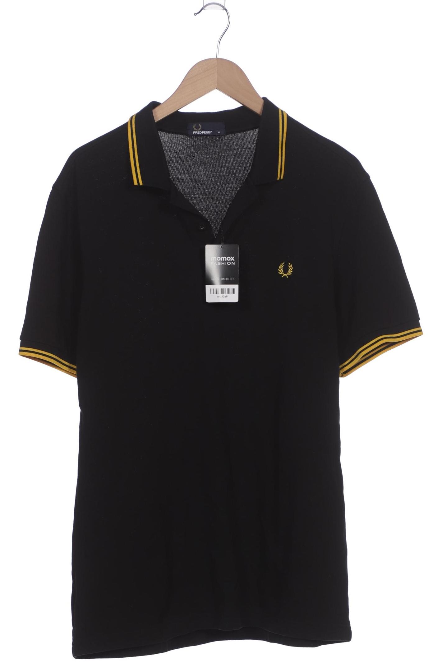 

Fred Perry Herren Poloshirt, schwarz, Gr. 54