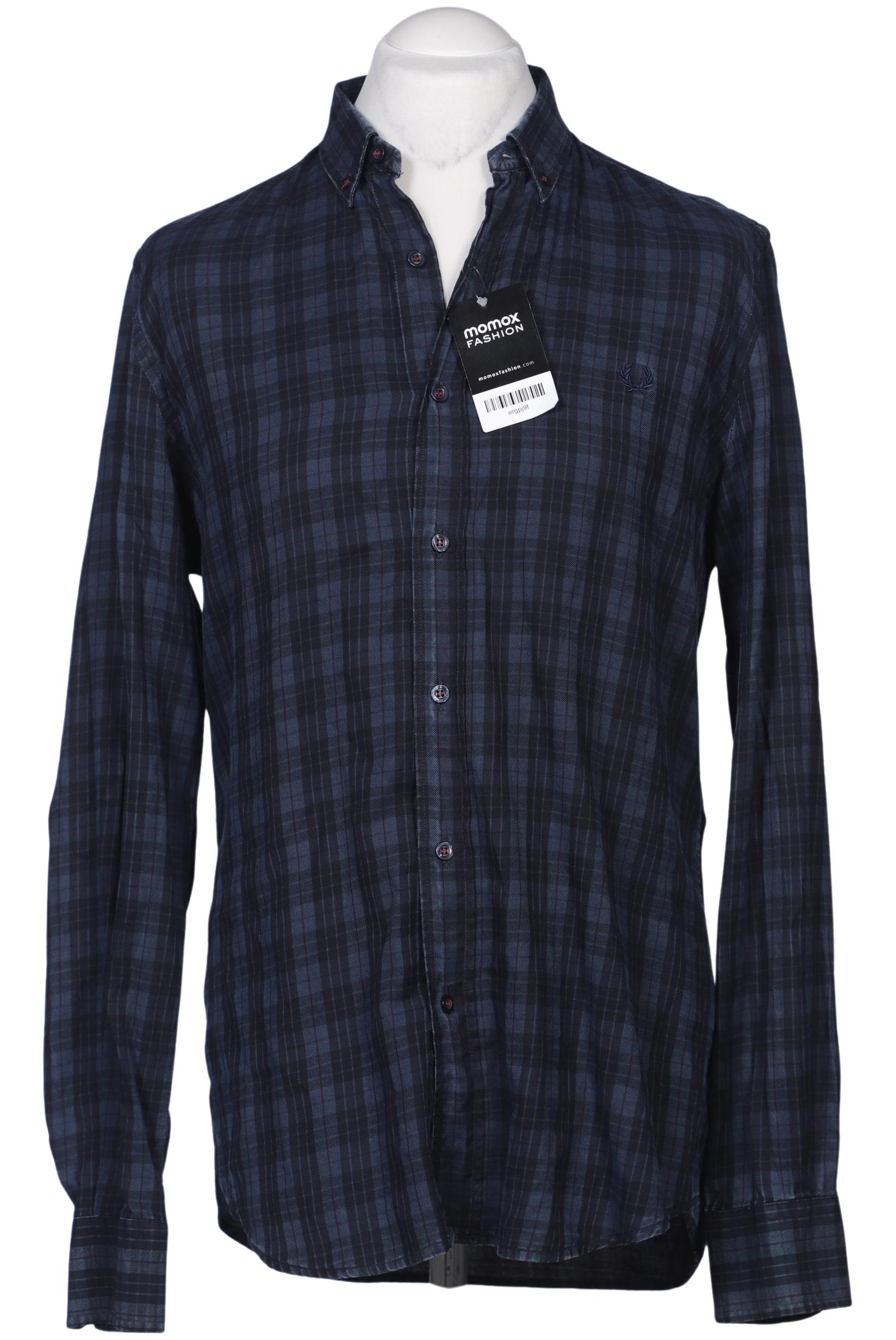 

Fred Perry Herren Hemd, marineblau, Gr. 52