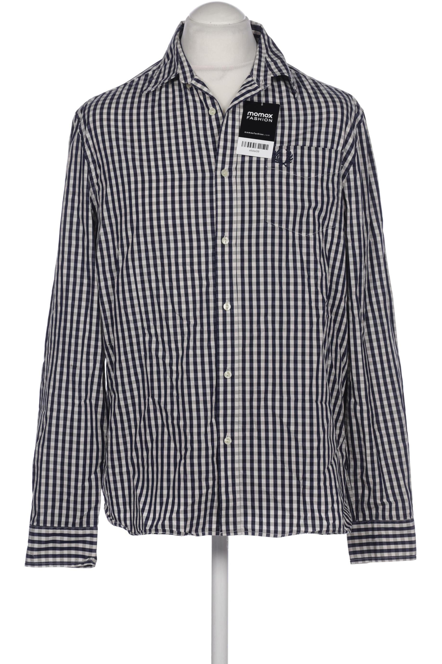

Fred Perry Herren Hemd, marineblau, Gr. 52