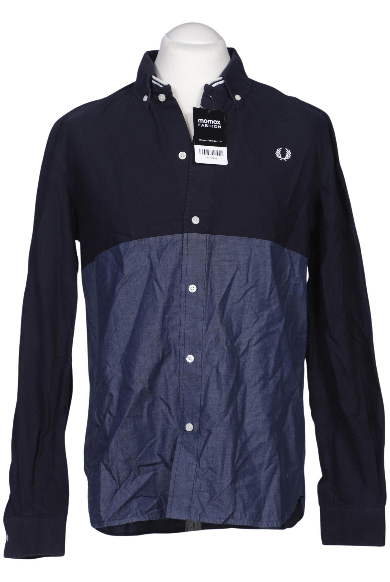 

Fred Perry Herren Hemd, marineblau, Gr. 52