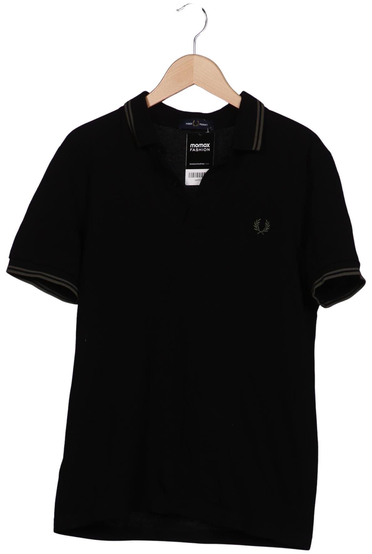 Thumbnail - Fred Perry Herren Poloshirt, schwarz, Gr. 48