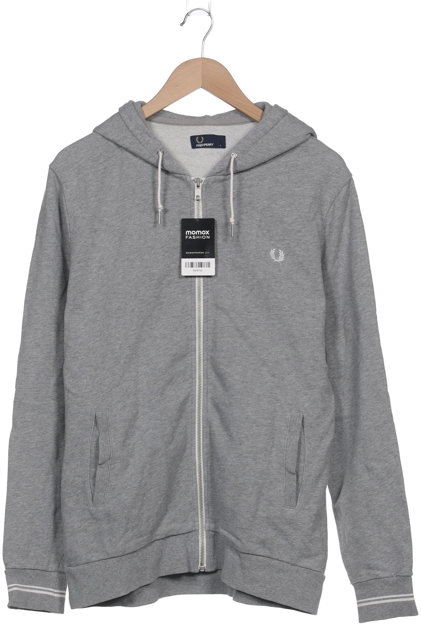 

Fred Perry Herren Kapuzenpullover, grau, Gr. 52
