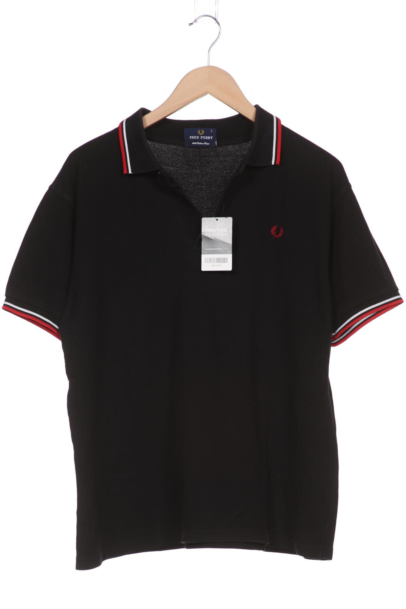 

Fred Perry Herren Poloshirt, schwarz