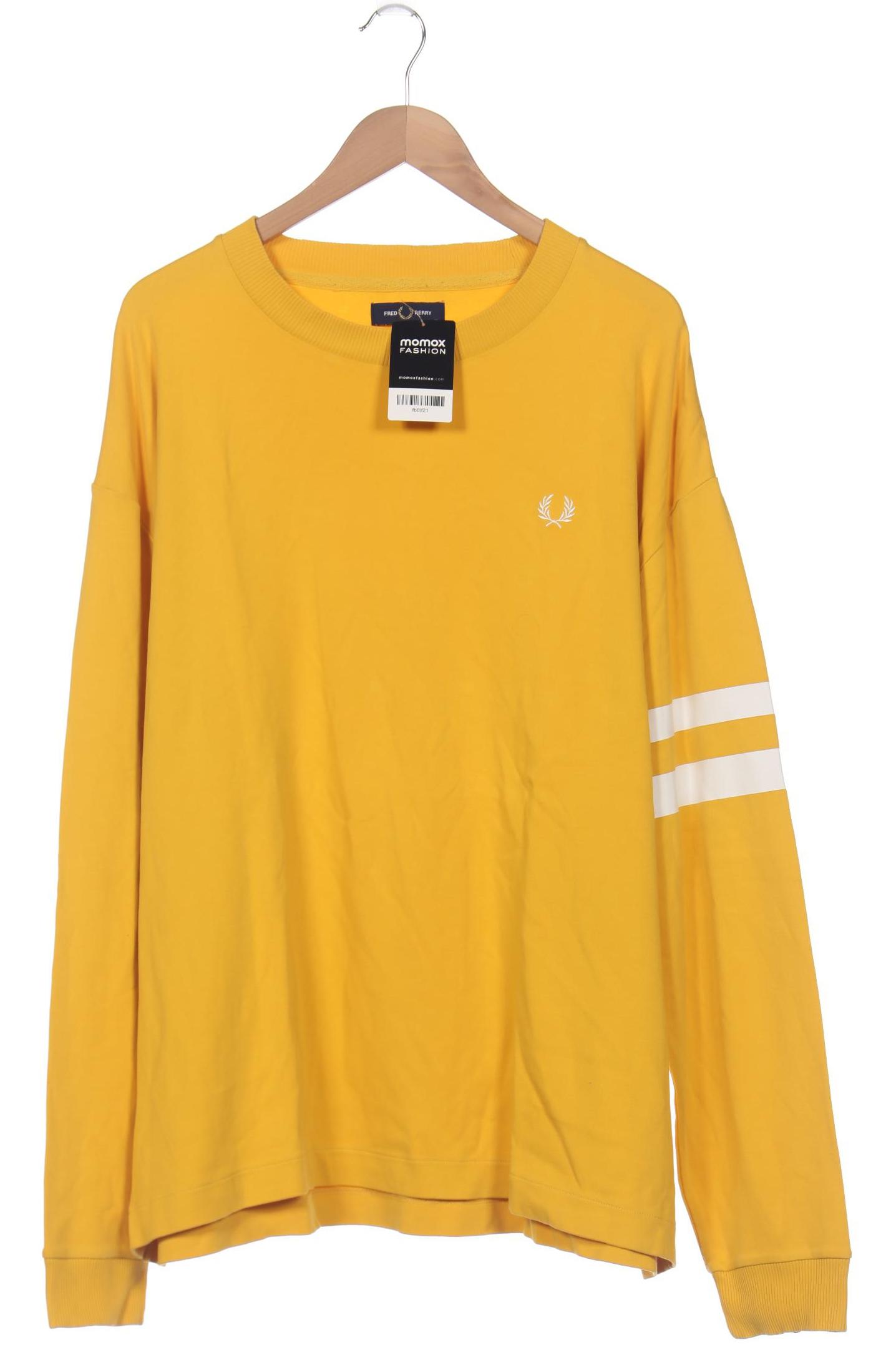 

Fred Perry Herren Langarmshirt, gelb, Gr. 54