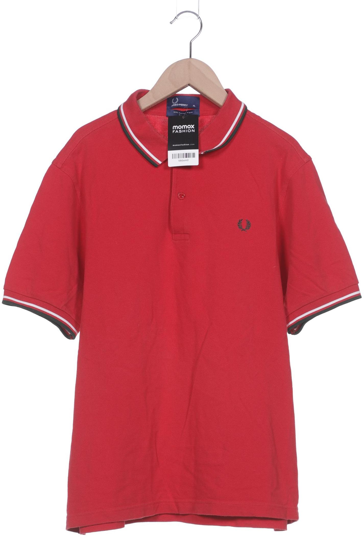 

Fred Perry Herren Poloshirt, rot, Gr. 54