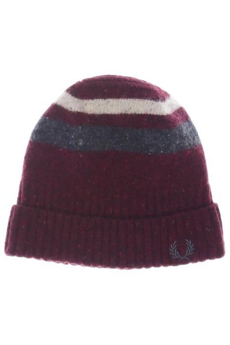 

Fred Perry Herren Hut/Mütze, bordeaux, Gr. uni
