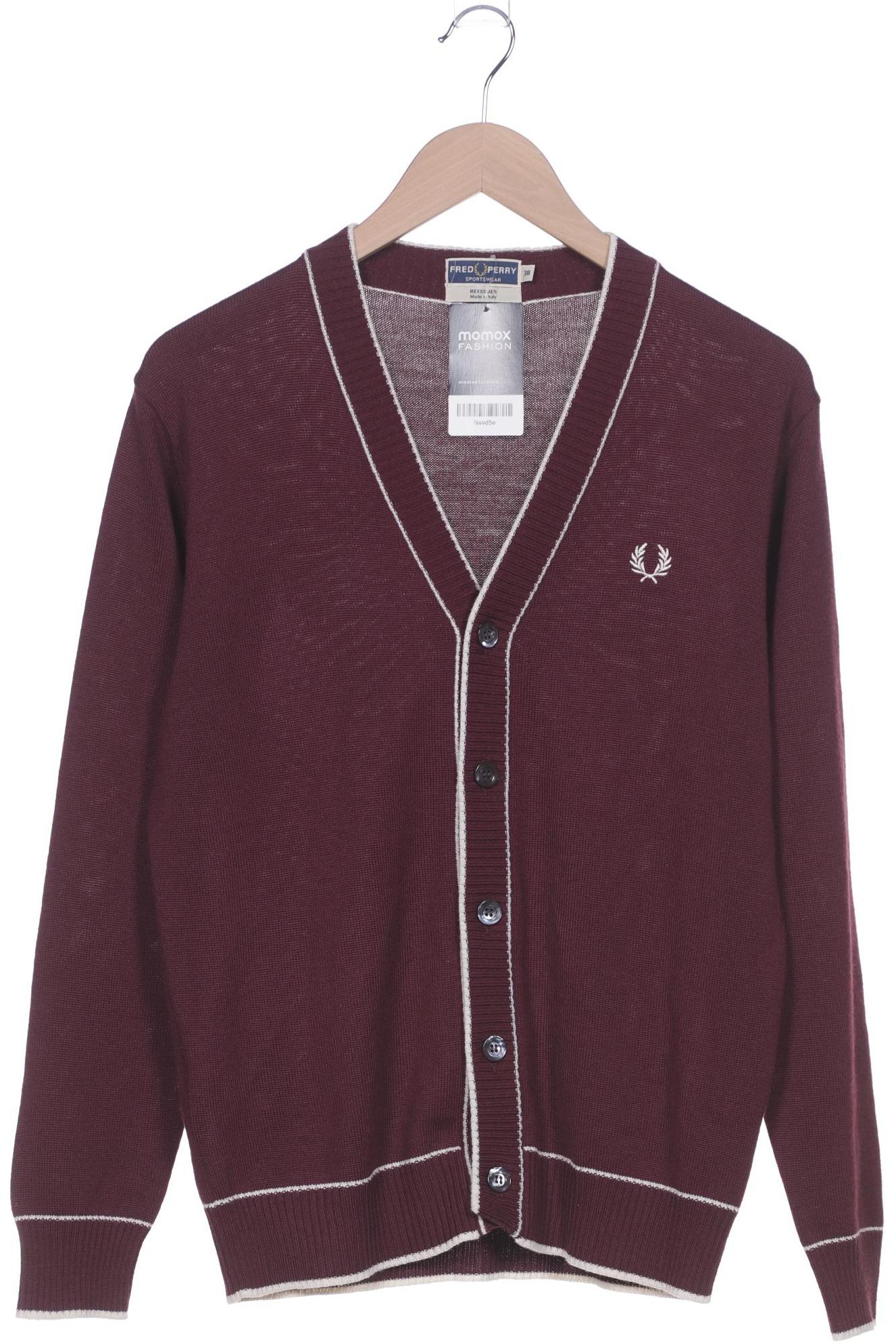 

Fred Perry Herren Strickjacke, bordeaux, Gr. 48