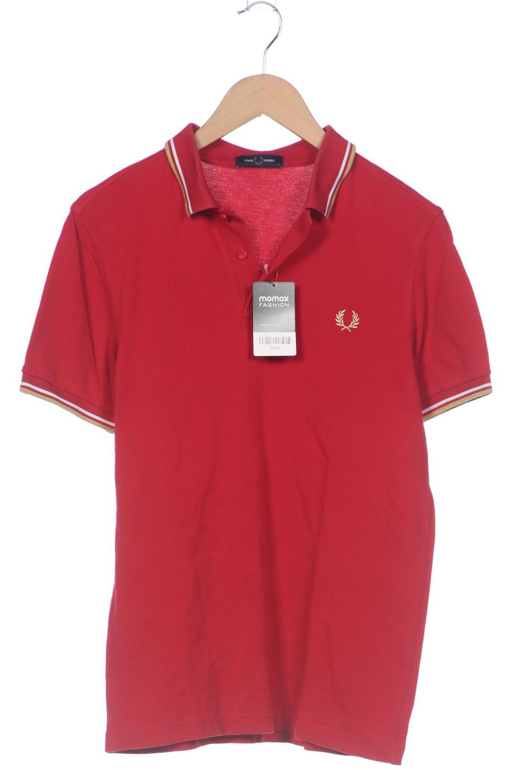 

Fred Perry Herren Poloshirt, rot, Gr. 48