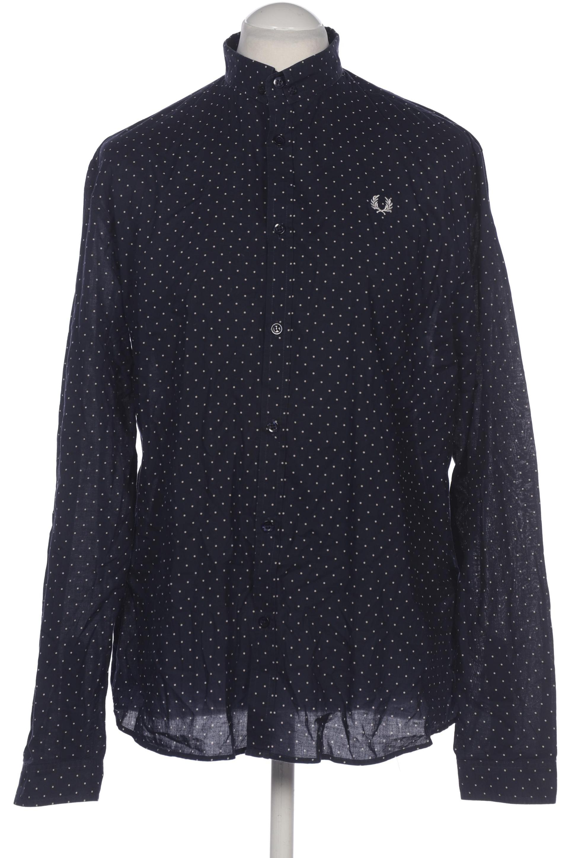 

Fred Perry Herren Hemd, marineblau, Gr. 52