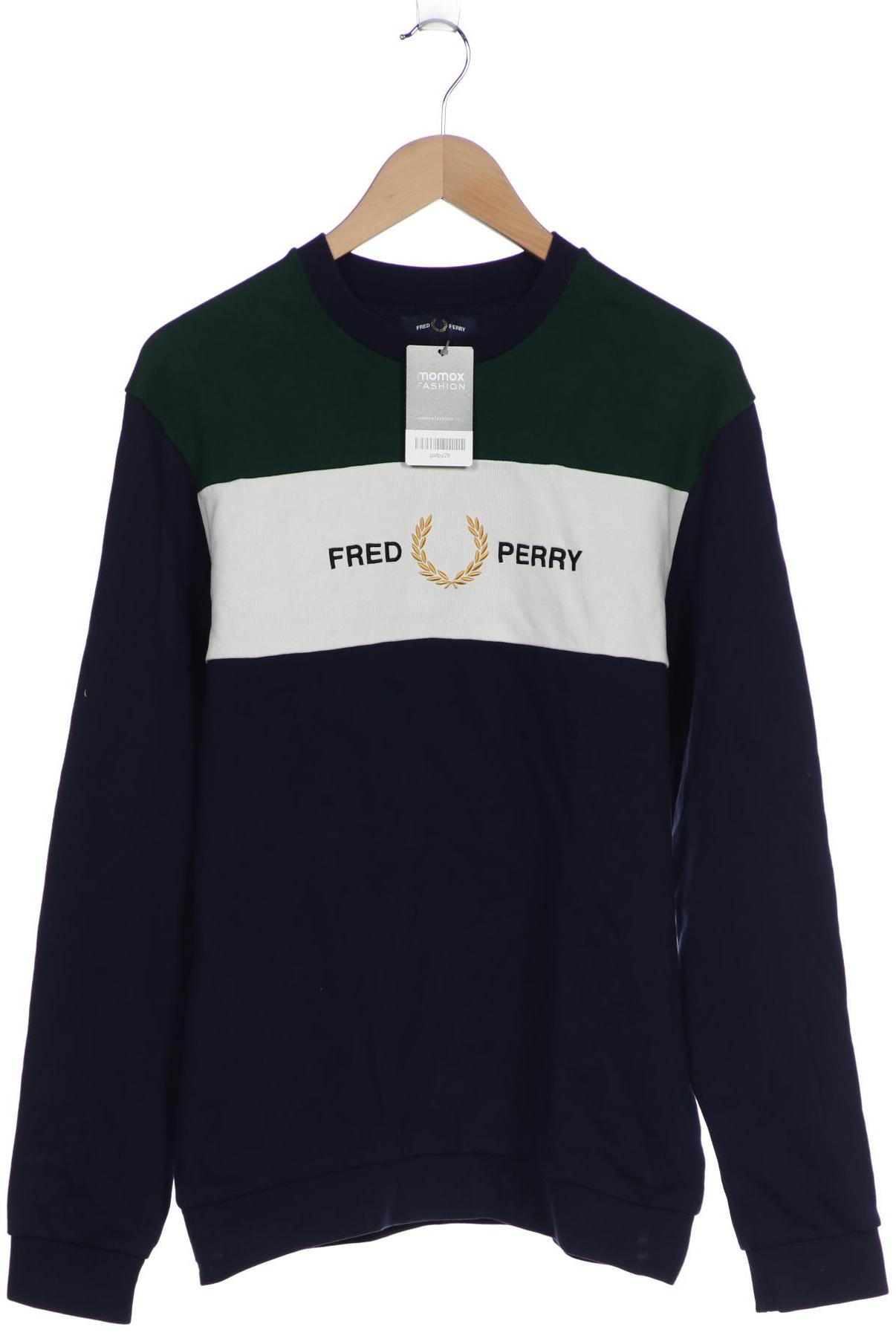 

Fred Perry Herren Sweatshirt, marineblau