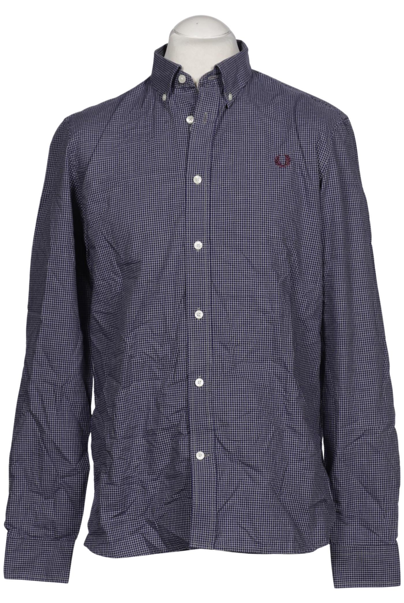 

Fred Perry Herren Hemd, marineblau, Gr. 52