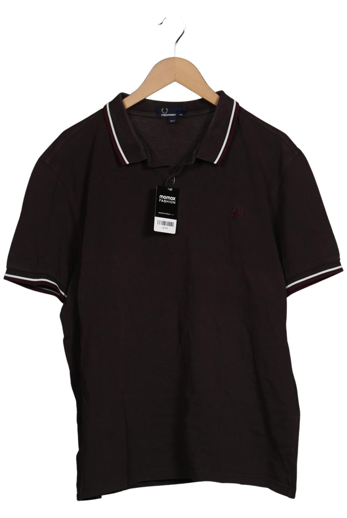 Thumbnail - Fred Perry Herren Poloshirt, braun, Gr. 56