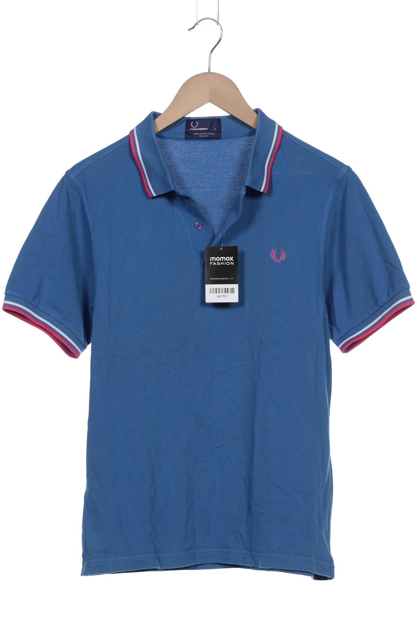 

Fred Perry Herren Poloshirt, blau