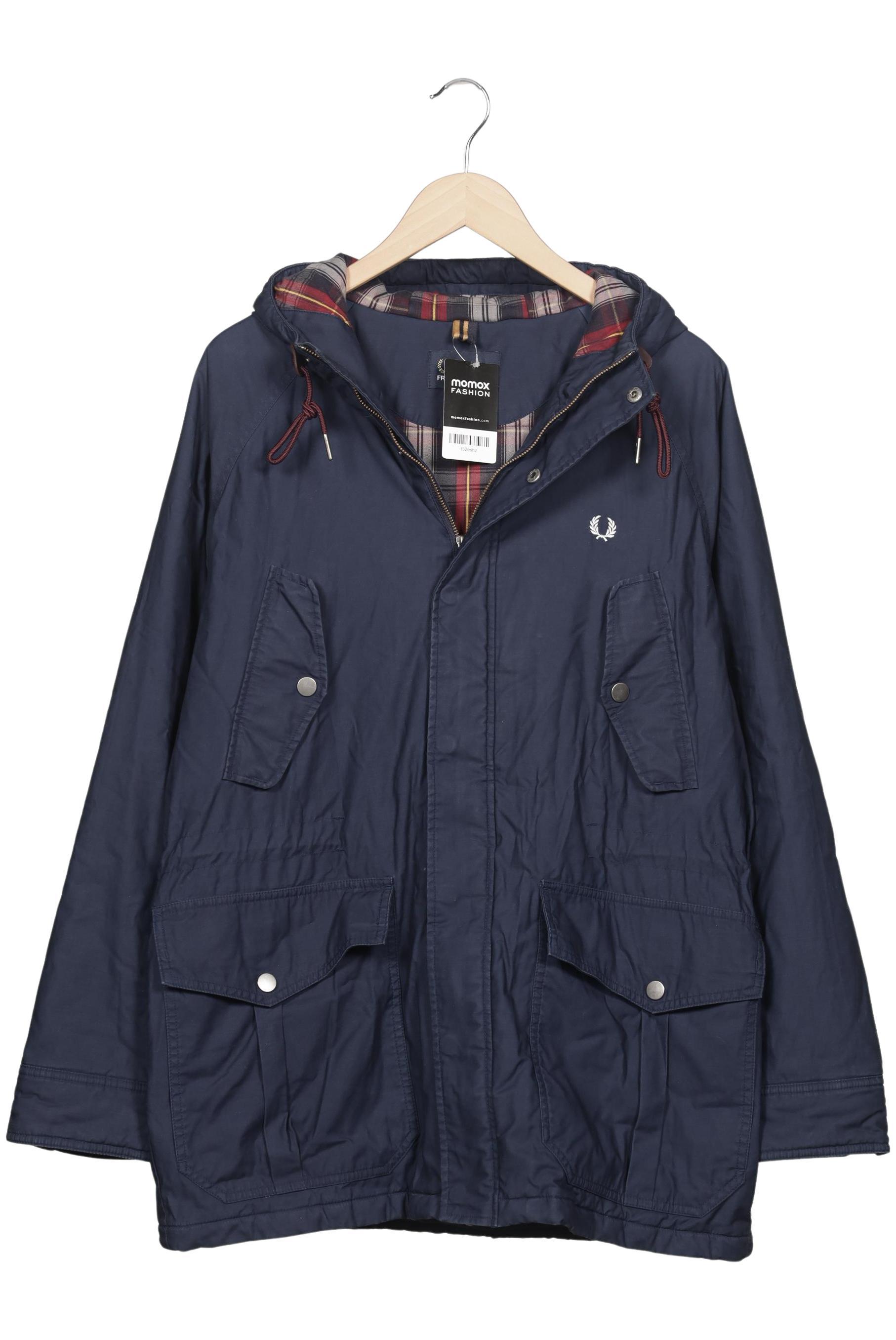 

Fred Perry Herren Mantel, marineblau, Gr. 52