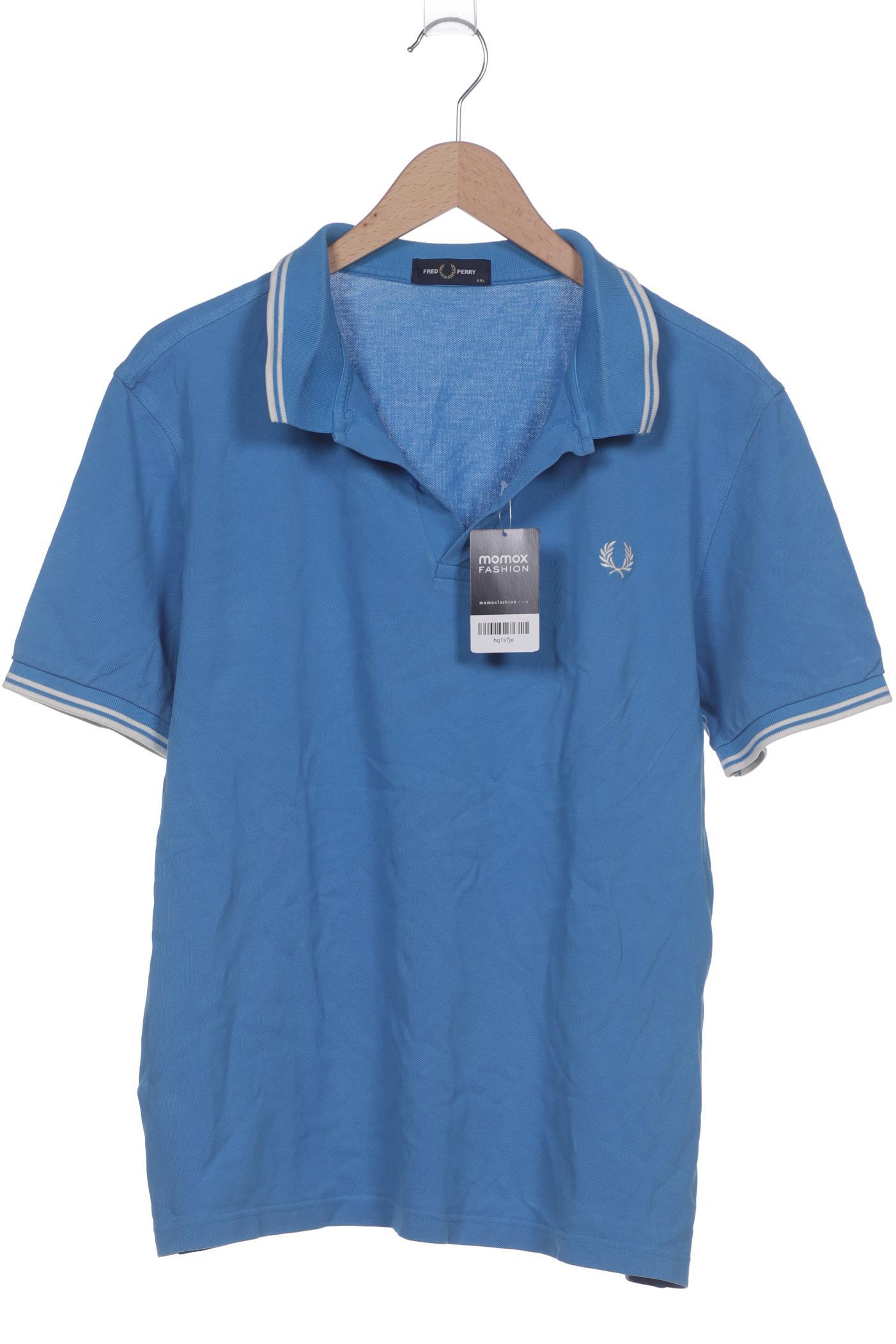 

Fred Perry Herren Poloshirt, blau, Gr. 56