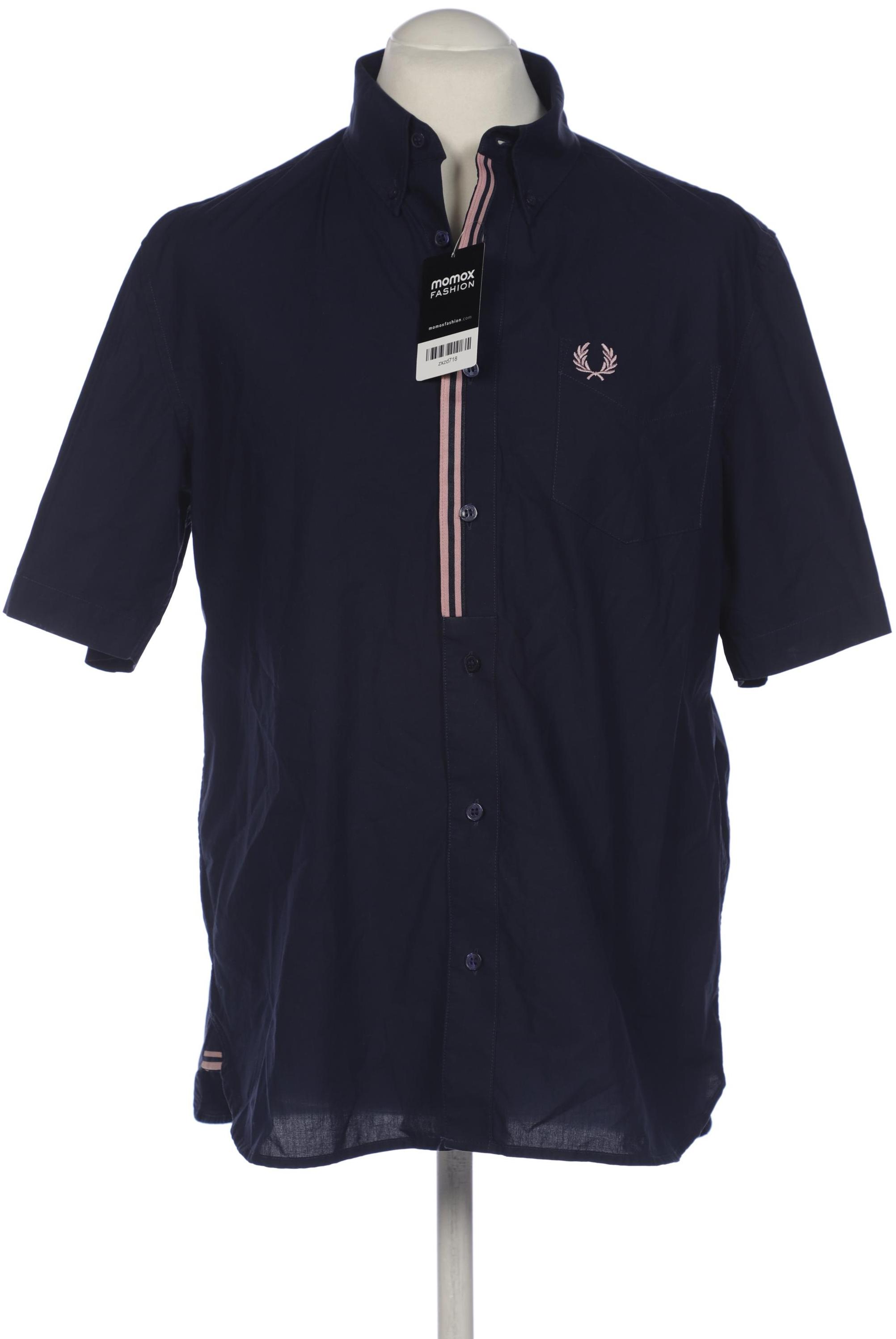 

Fred Perry Herren Hemd, marineblau, Gr. 52