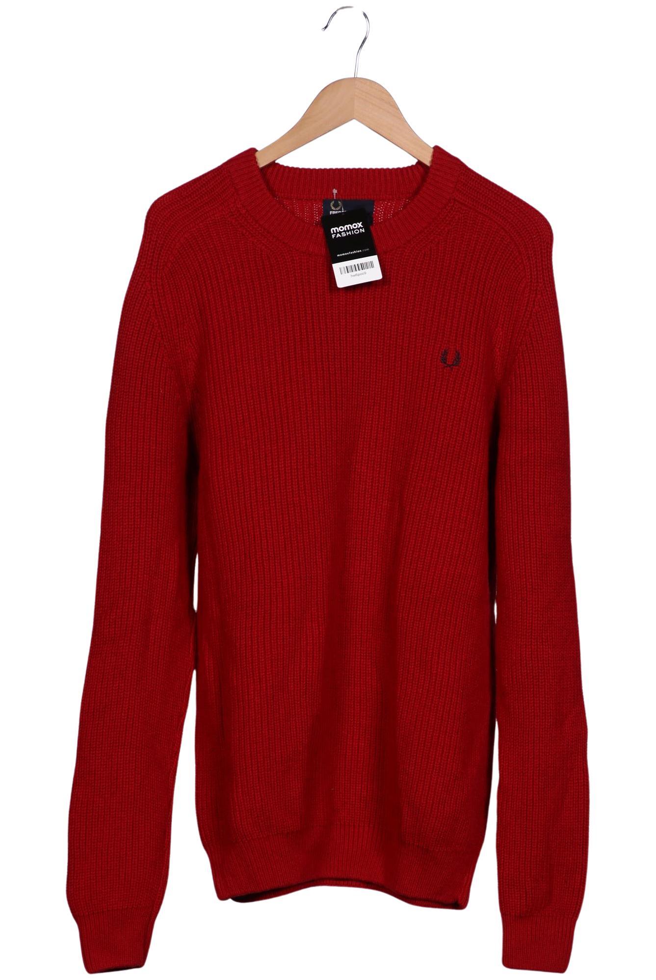 Thumbnail - Fred Perry Herren Pullover, rot, Gr. 54
