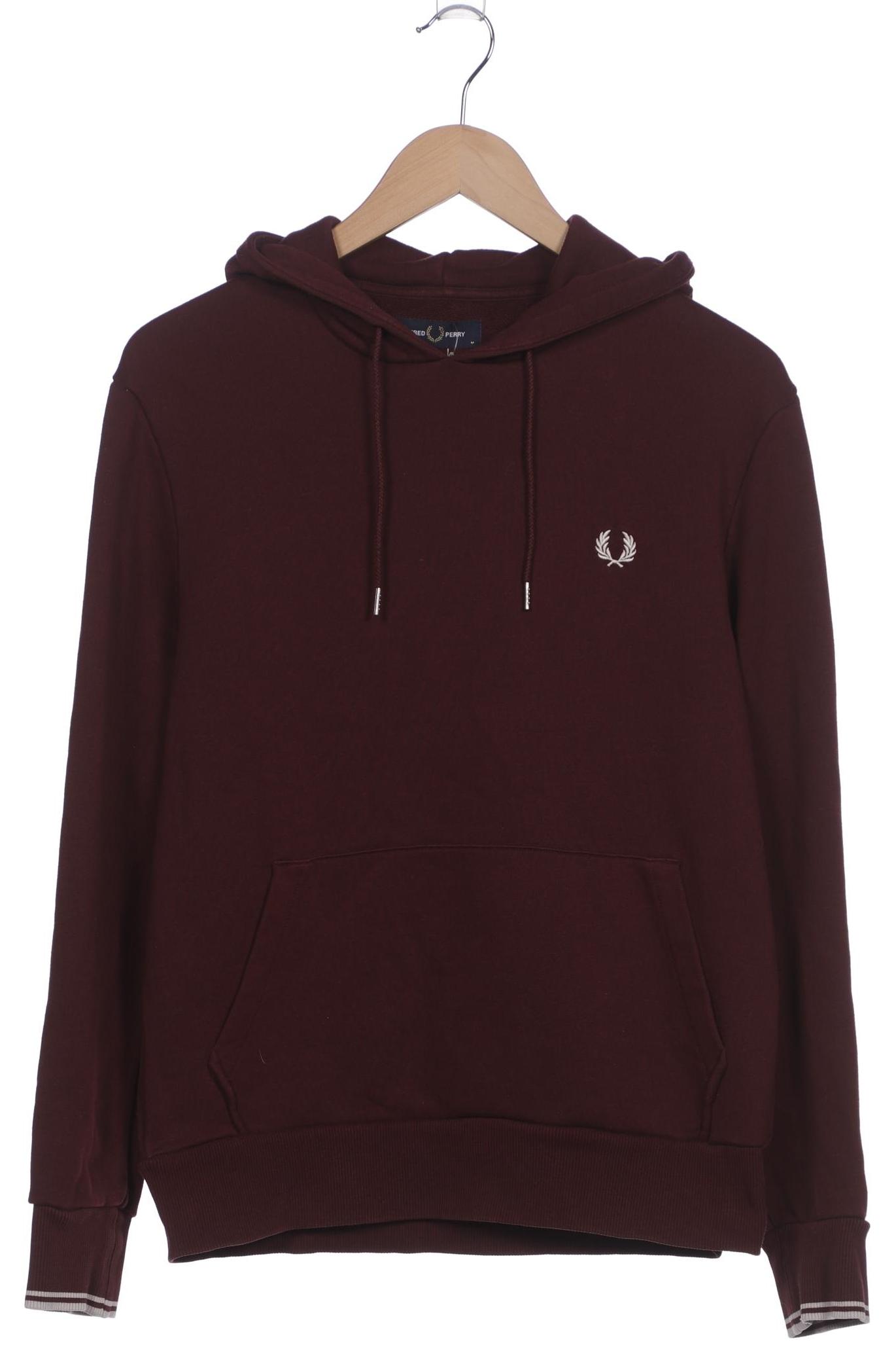

Fred Perry Herren Kapuzenpullover, bordeaux, Gr. 48