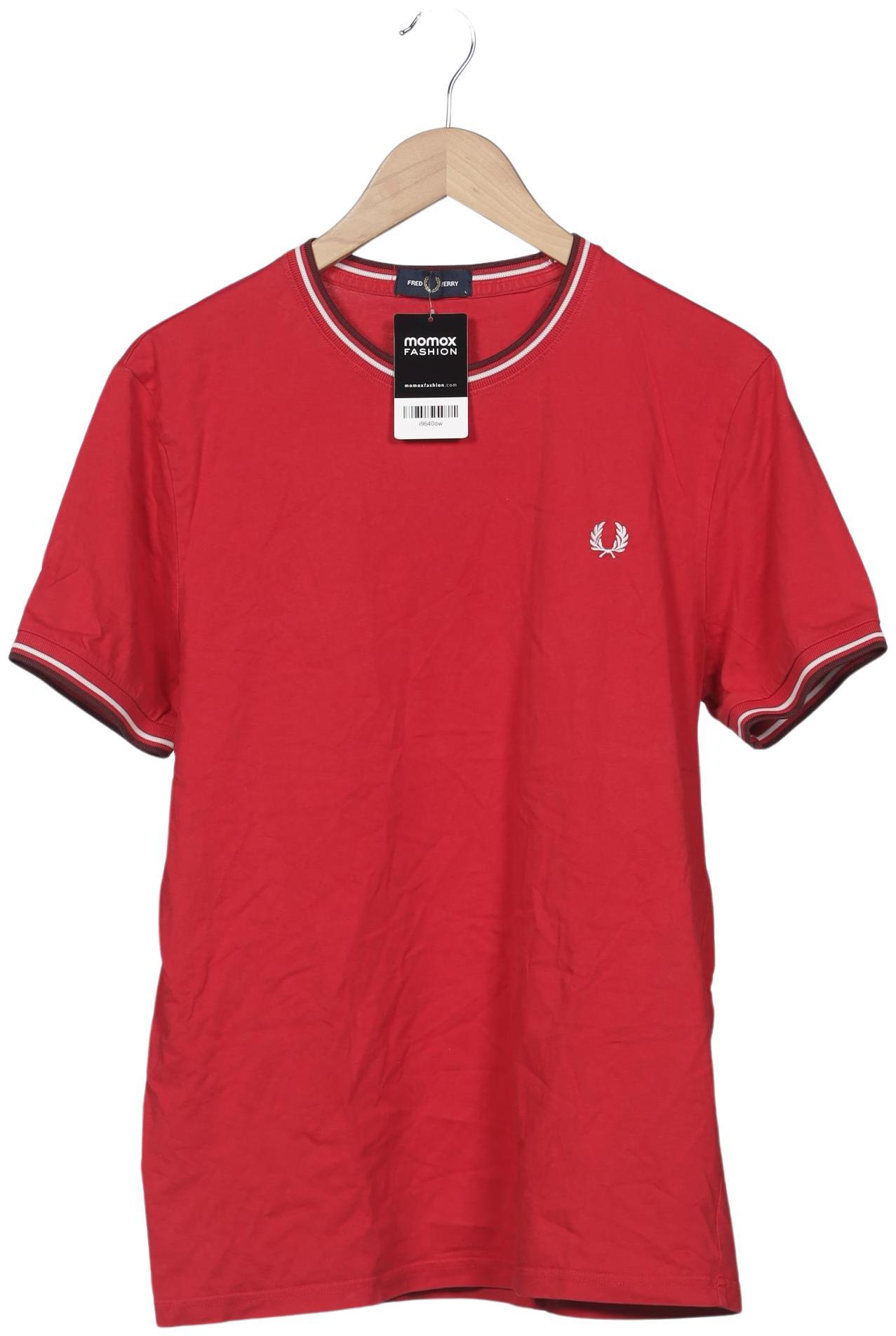 Thumbnail - Fred Perry Herren T-Shirt, rot, Gr. 52