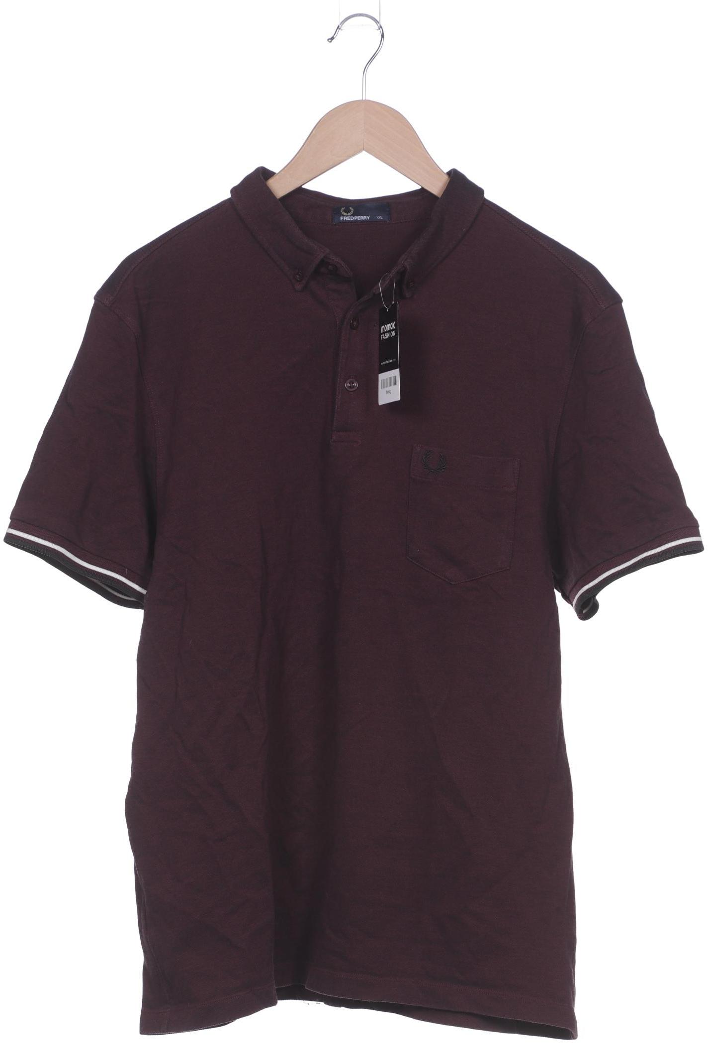 

Fred Perry Herren Poloshirt, bordeaux, Gr. 56