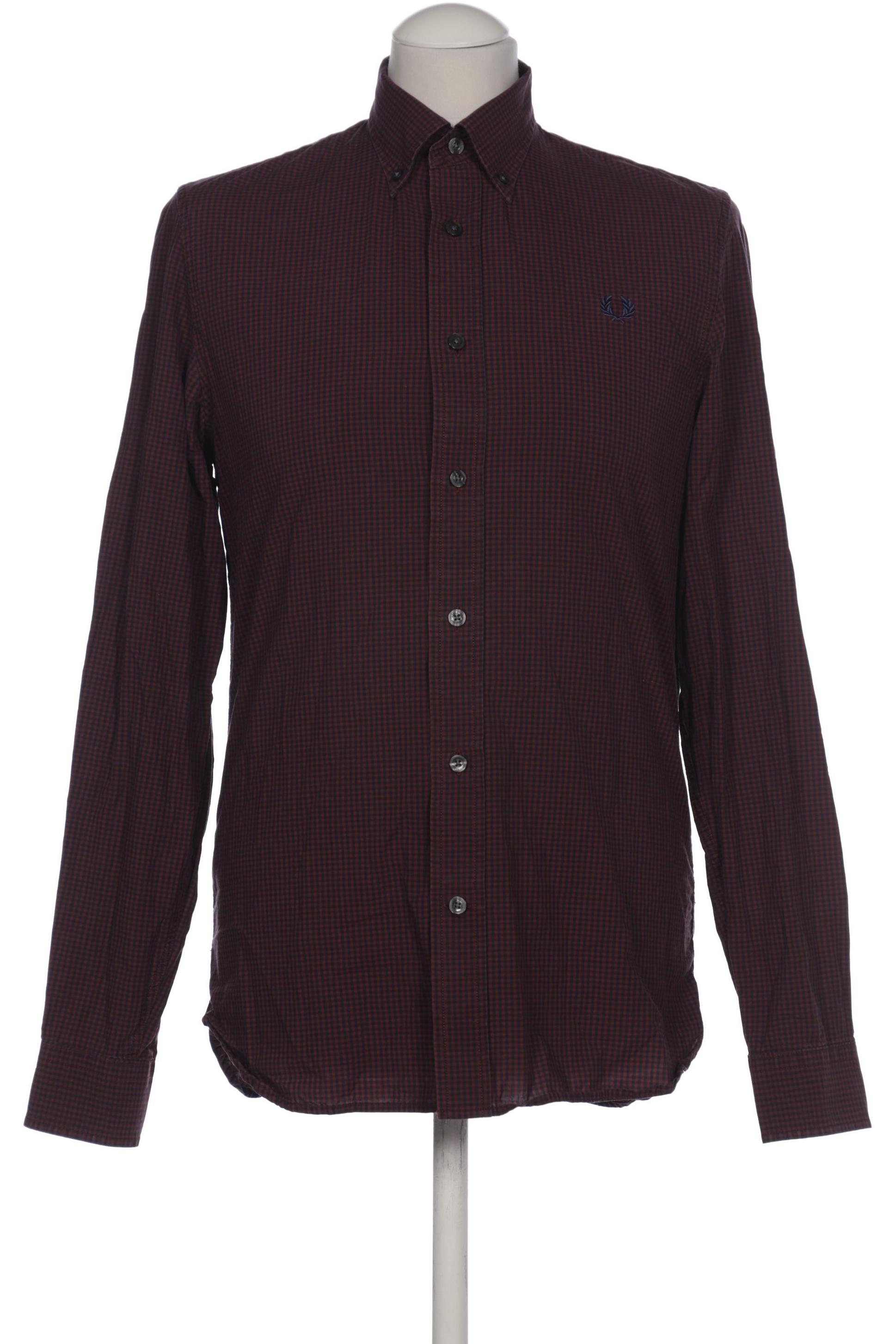 

Fred Perry Herren Hemd, bordeaux, Gr. 46