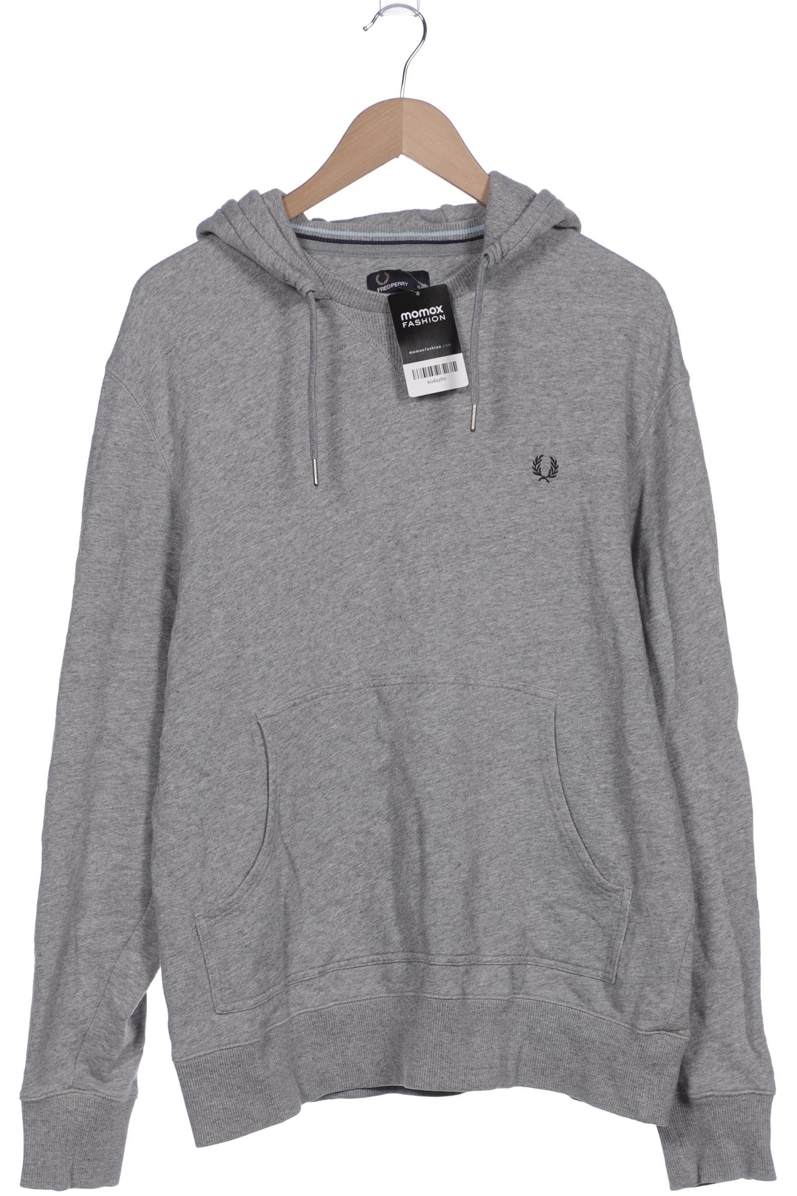 

Fred Perry Herren Kapuzenpullover, grau, Gr. 54