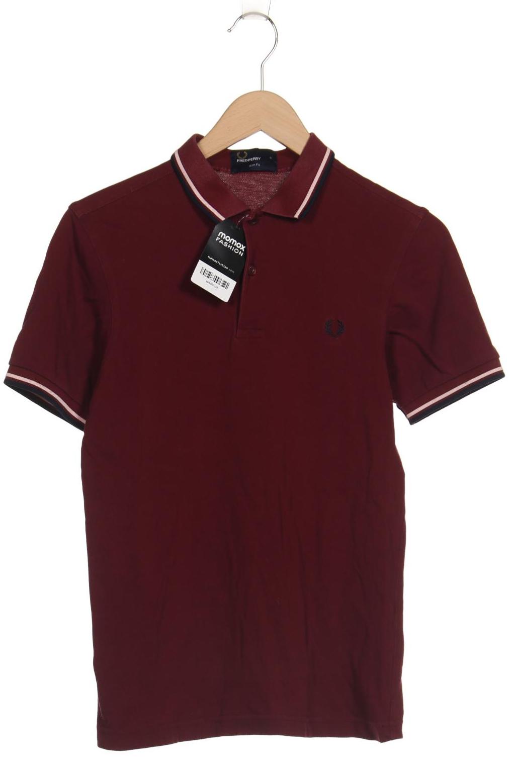 Thumbnail - Fred Perry Herren Poloshirt, bordeaux, Gr. 46