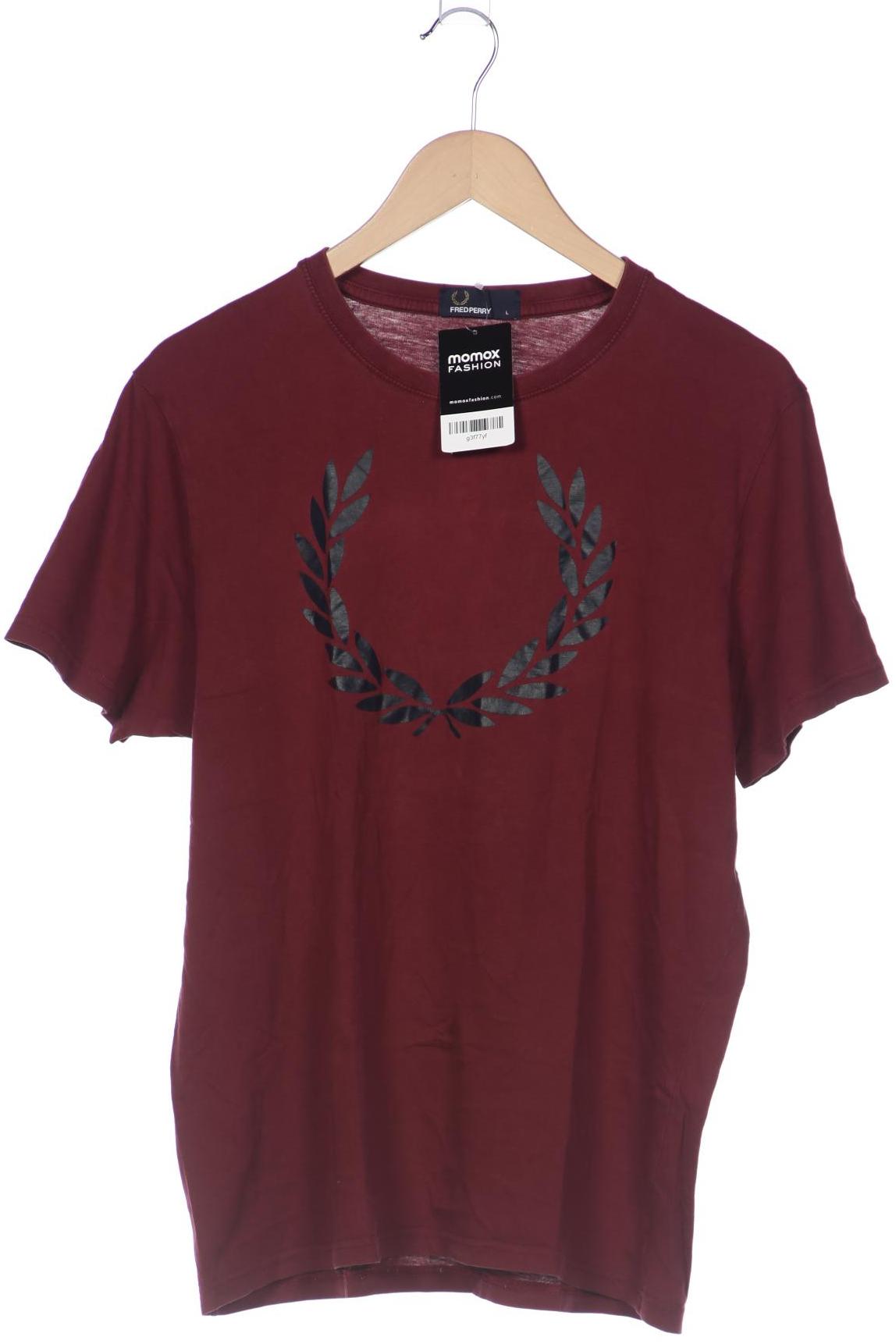 

Fred Perry Herren T-Shirt, bordeaux, Gr. 52