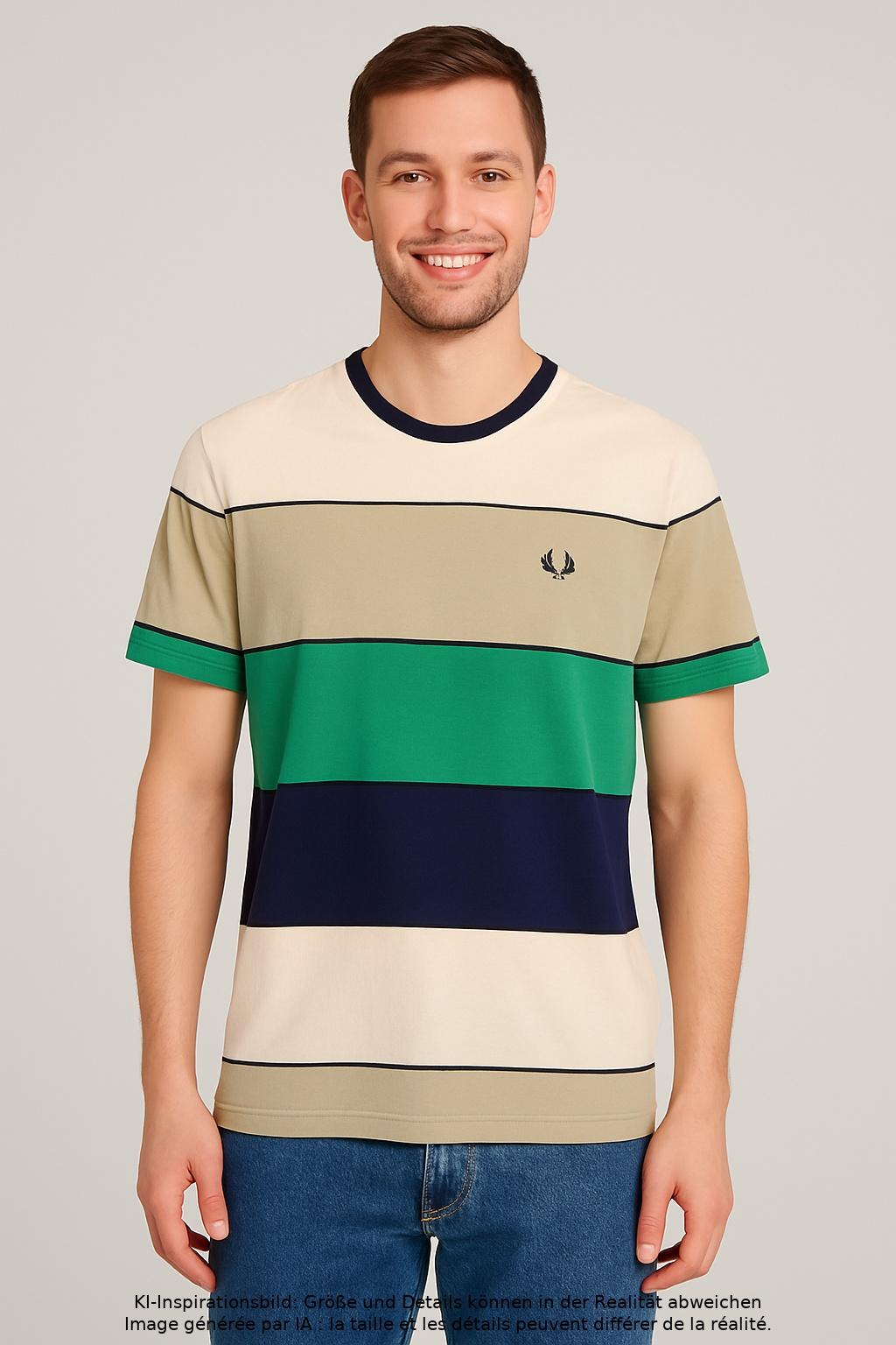 

Fred Perry Herren T-Shirt, mehrfarbig, Gr. 46