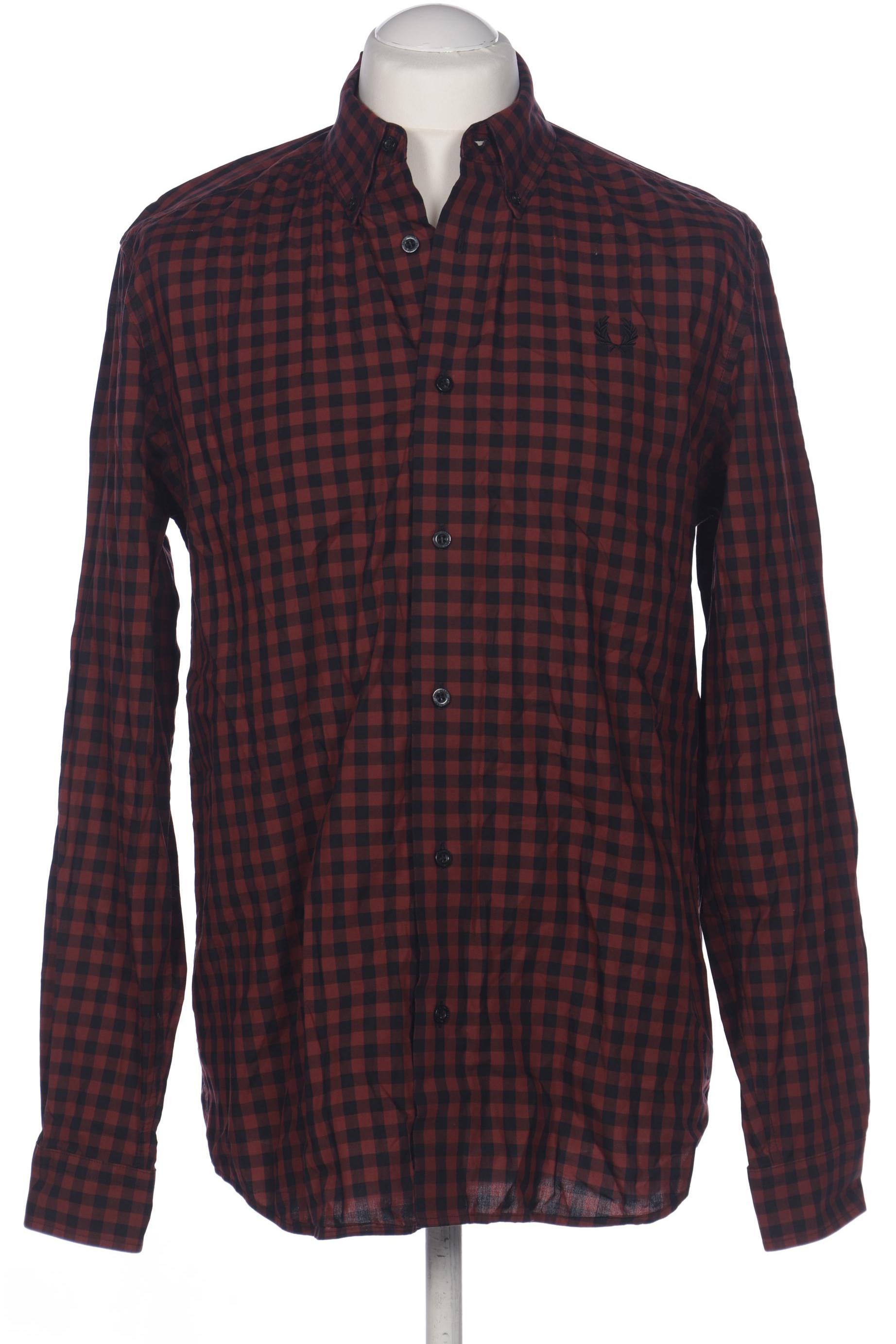 

Fred Perry Herren Hemd, bordeaux, Gr. 48