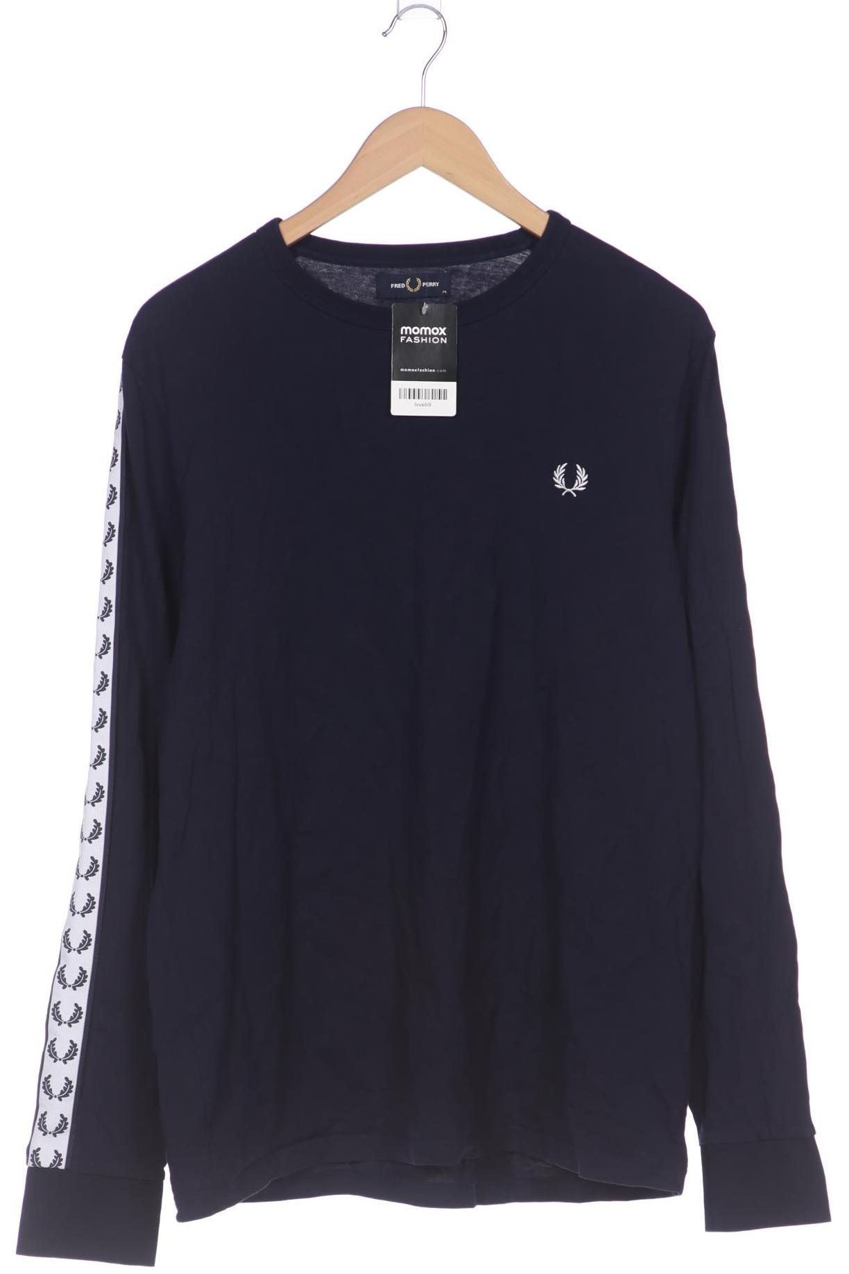

Fred Perry Herren Langarmshirt, marineblau, Gr. 54