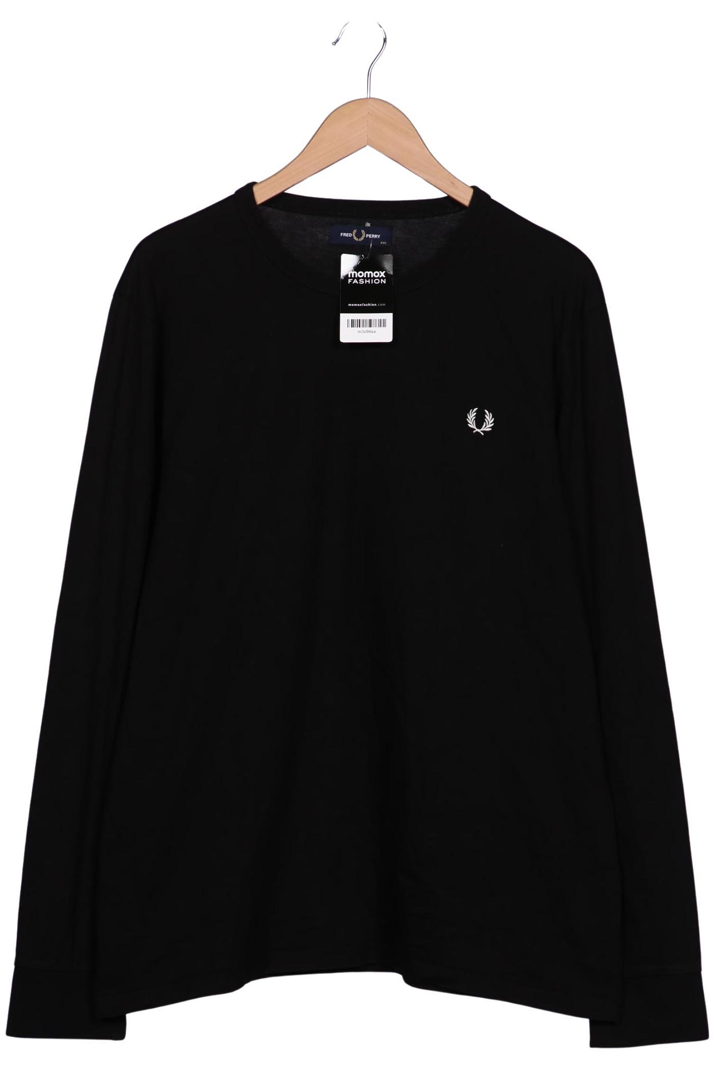 

Fred Perry Herren Langarmshirt, schwarz, Gr. 56