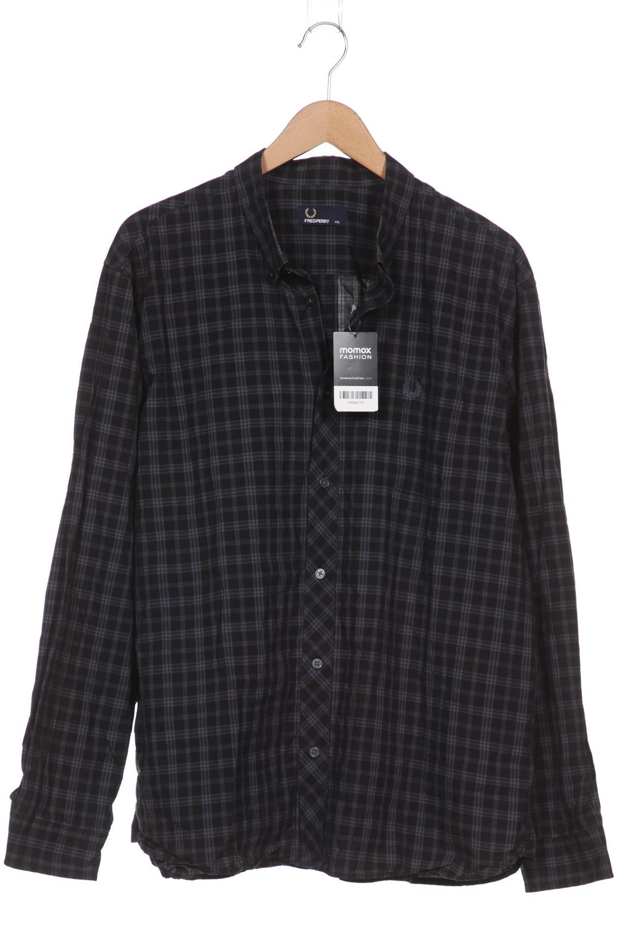 

Fred Perry Herren Hemd, schwarz