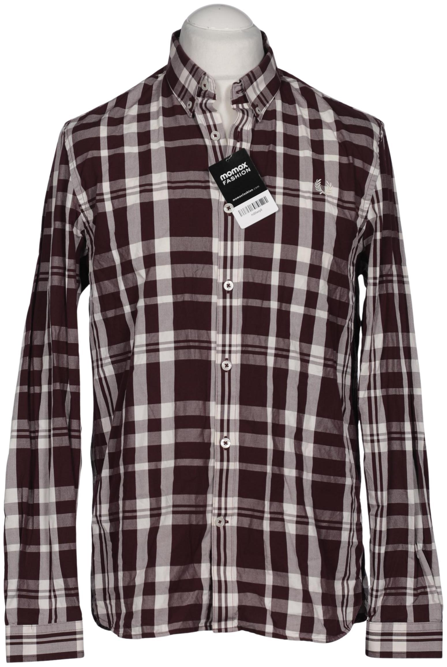 

Fred Perry Herren Hemd, bordeaux, Gr. 52