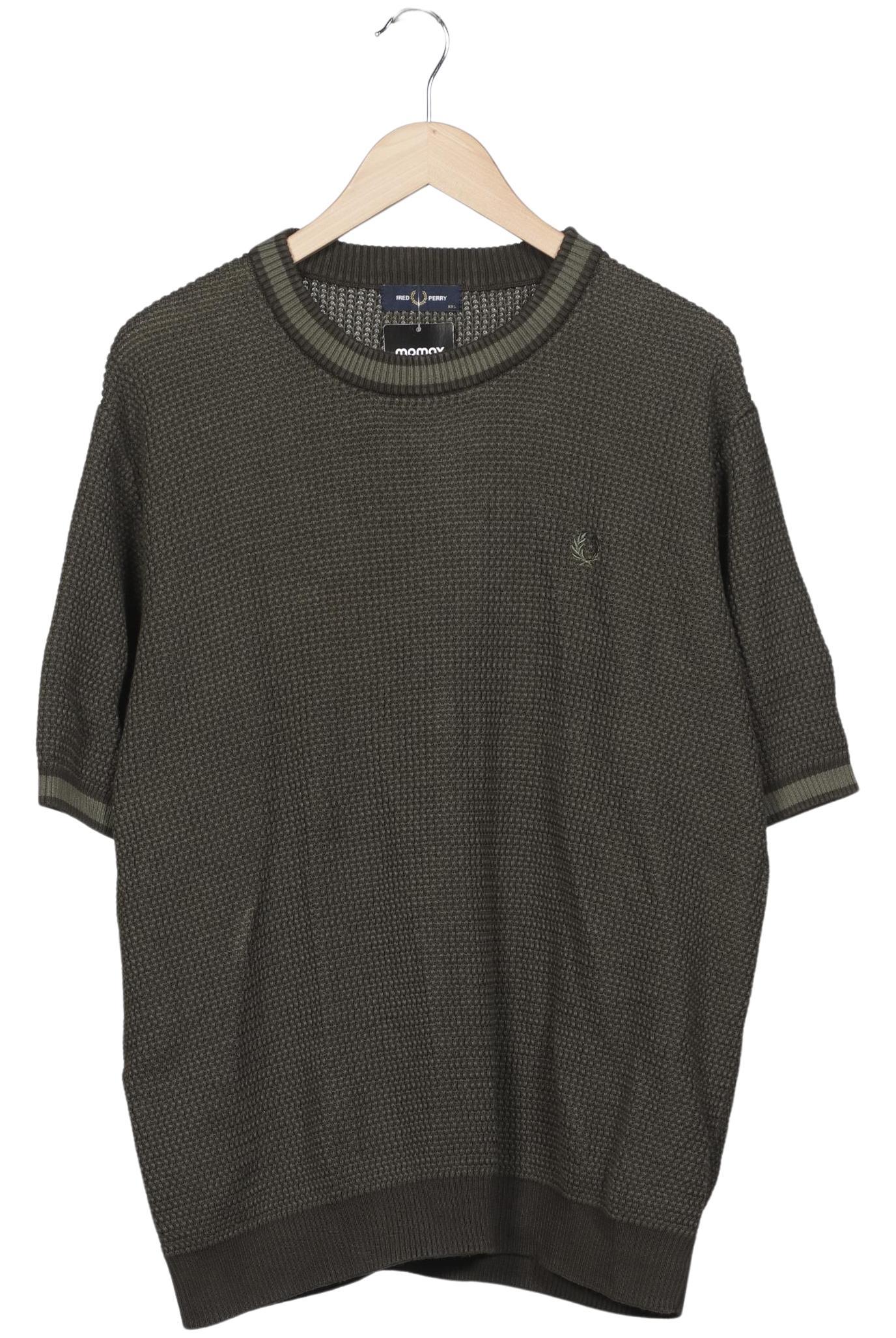 Thumbnail - Fred Perry Herren Pullover, grün, Gr. 56