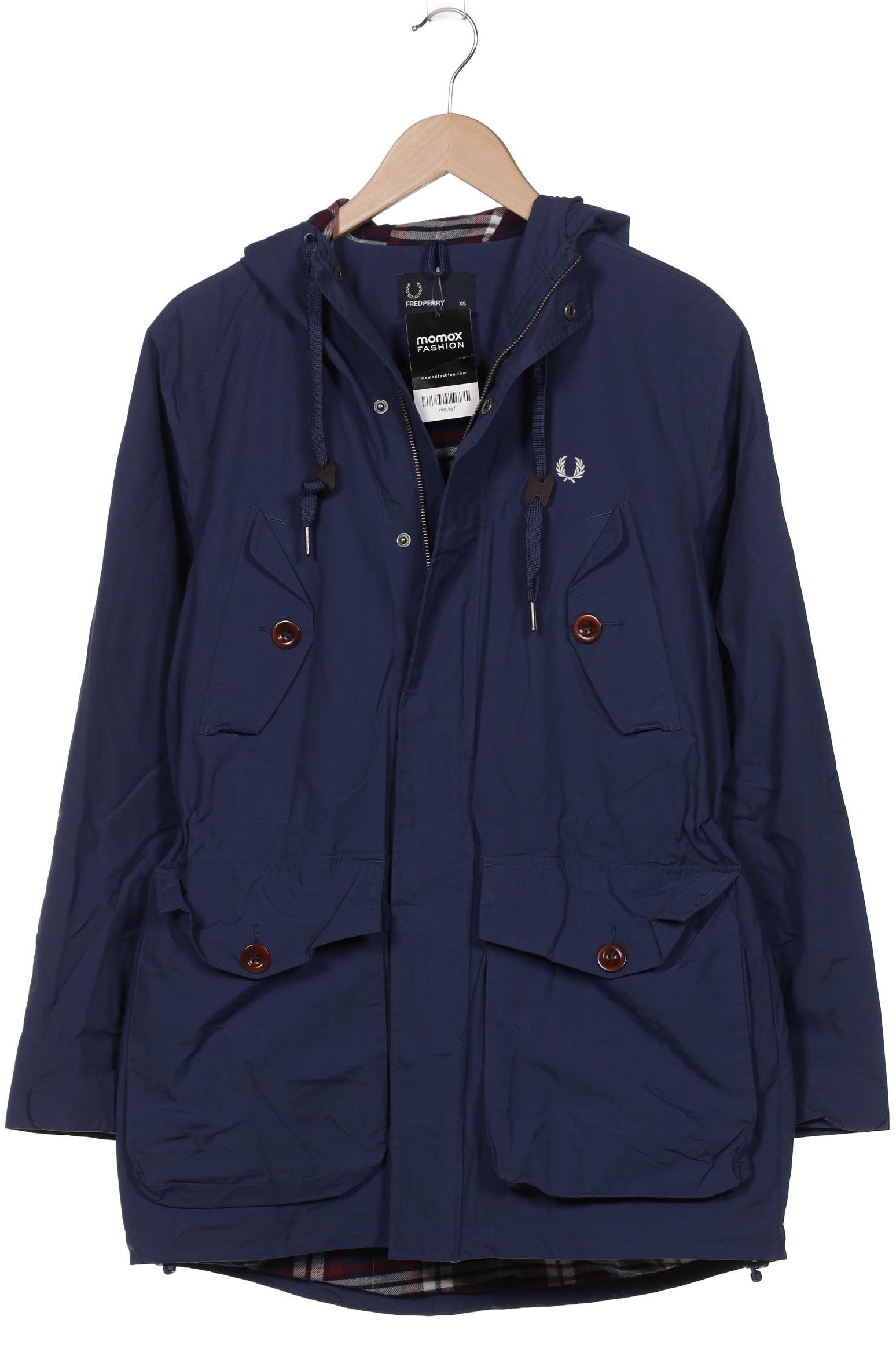 

Fred Perry Herren Mantel, marineblau, Gr. 44