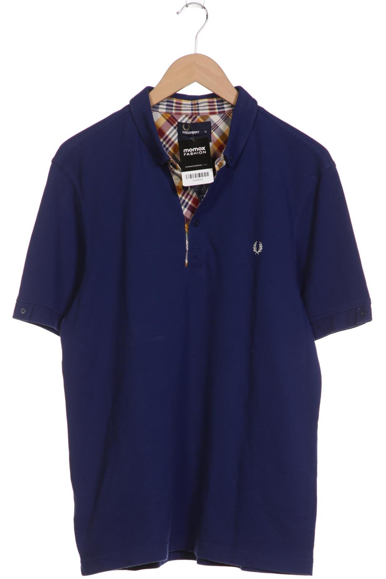 

Fred Perry Herren Poloshirt, blau, Gr. 54